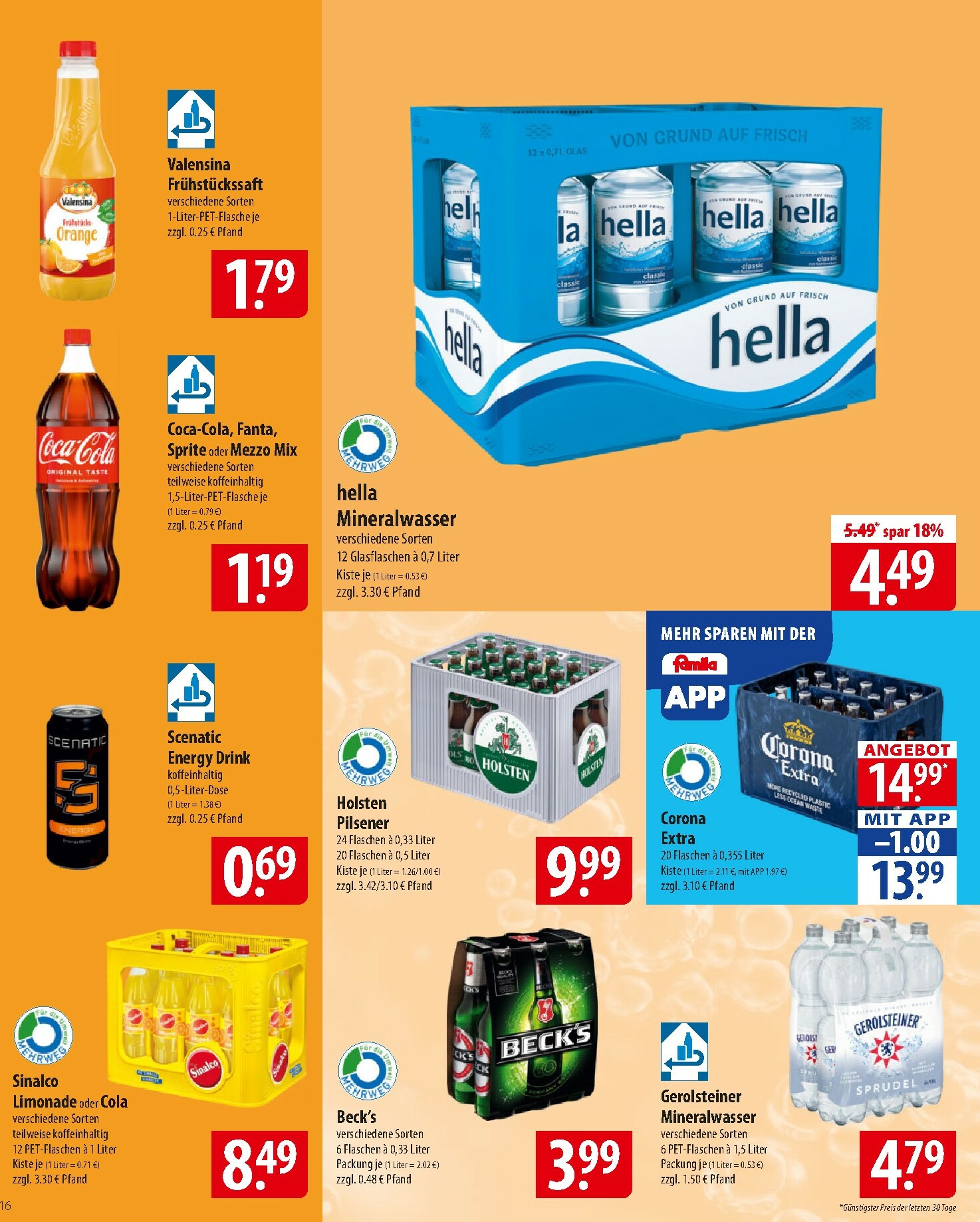 famila-nordost - Famila Nordost-Prospekt gültig vom 26.01. bis 31.01. - page: 16