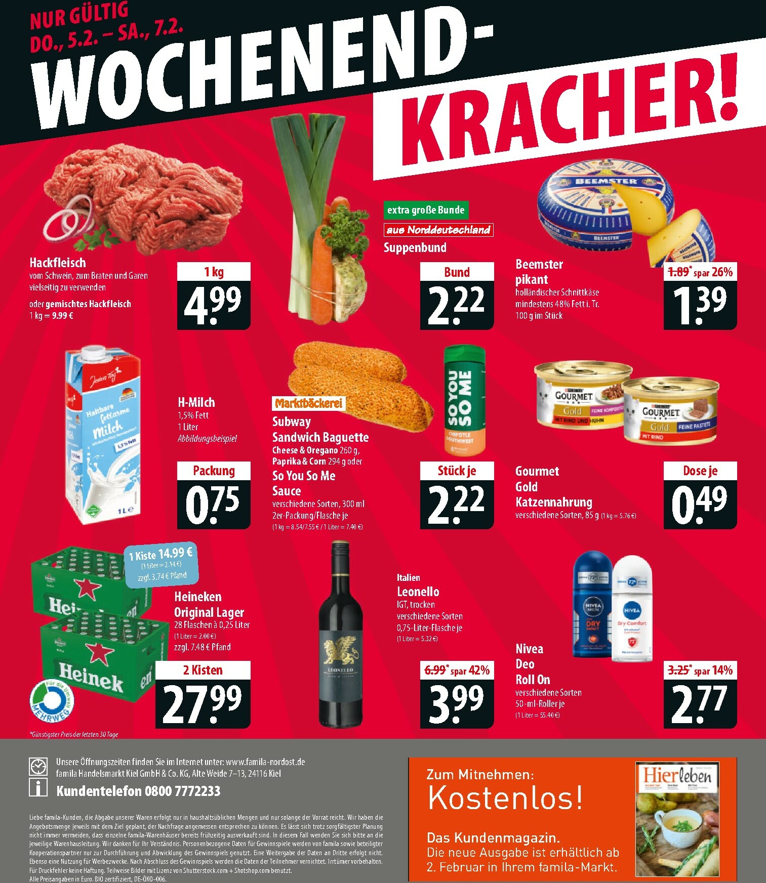 famila-nordost - Famila Nordost-Prospekt gültig vom 02.02.2026 bis 07.02.2026 - page: 28