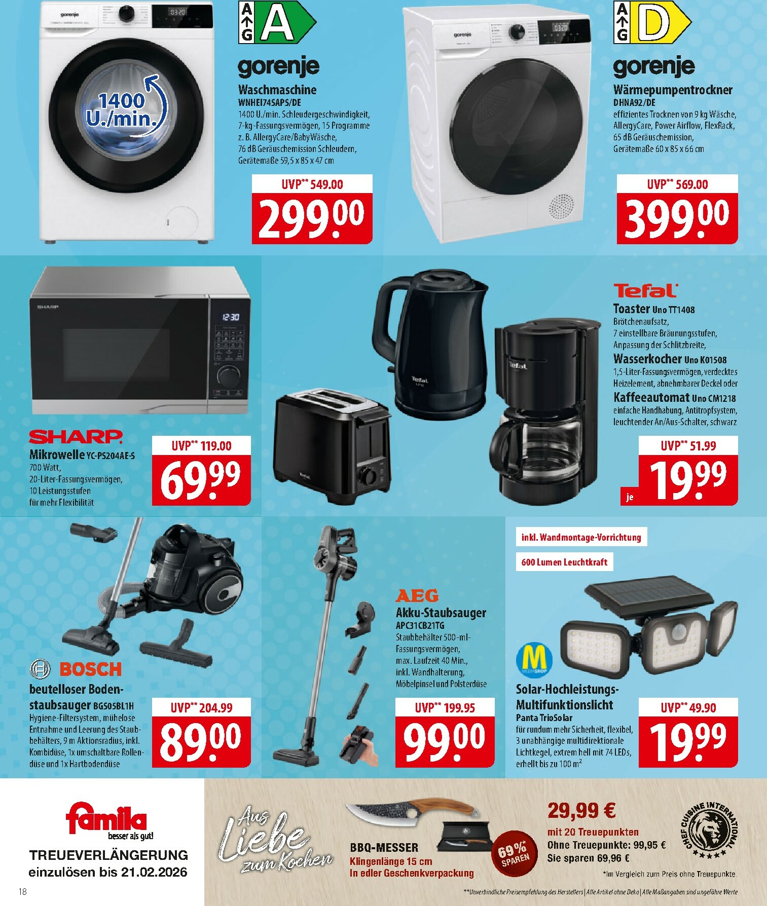 famila-nordost - Famila Nordost-Prospekt gültig vom 16.02.2026 bis 21.02.2026 - page: 18