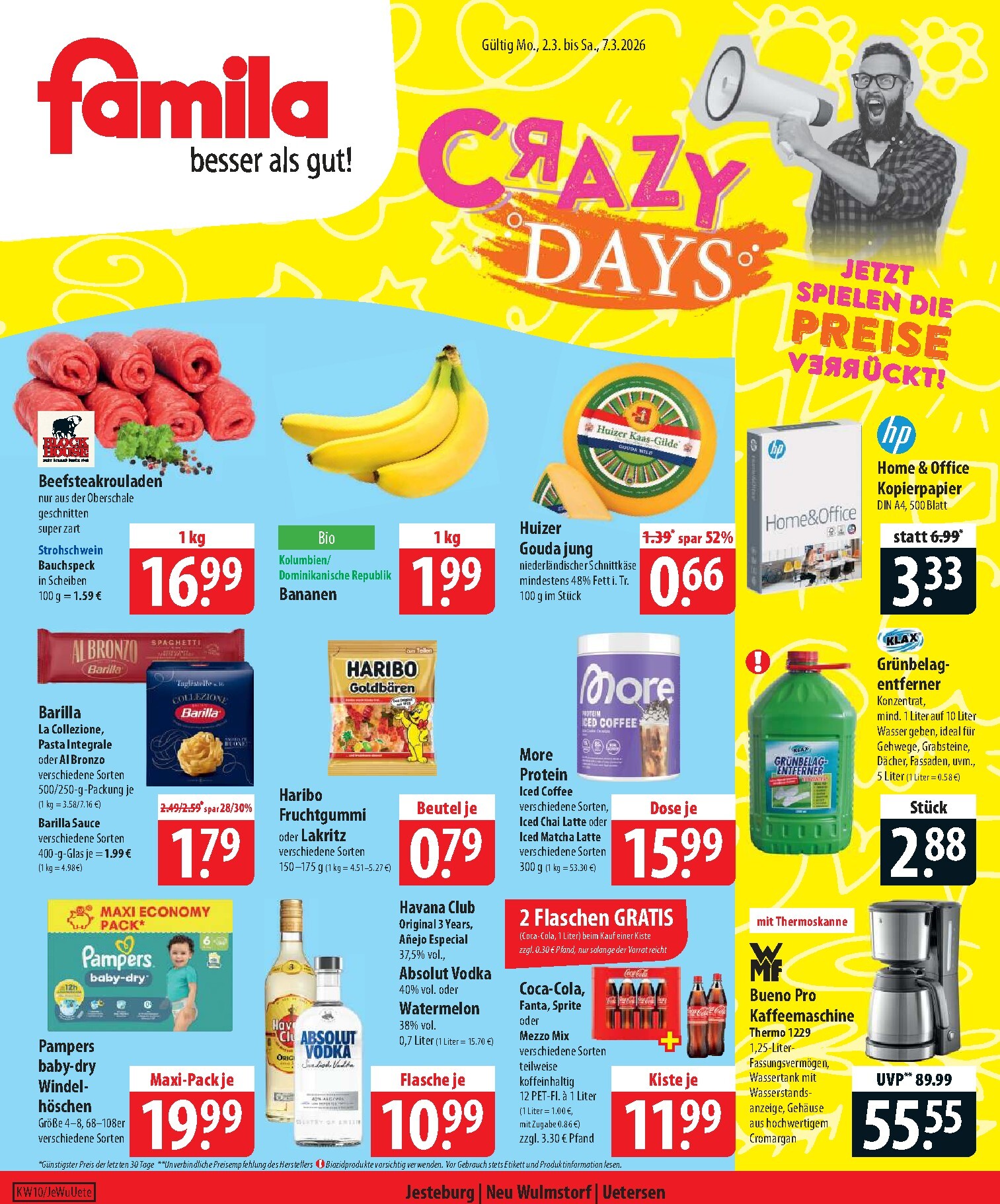 famila-nordost - Famila Nordost-Prospekt gültig vom 02.03.2026 bis 07.03.2026 - page: 1