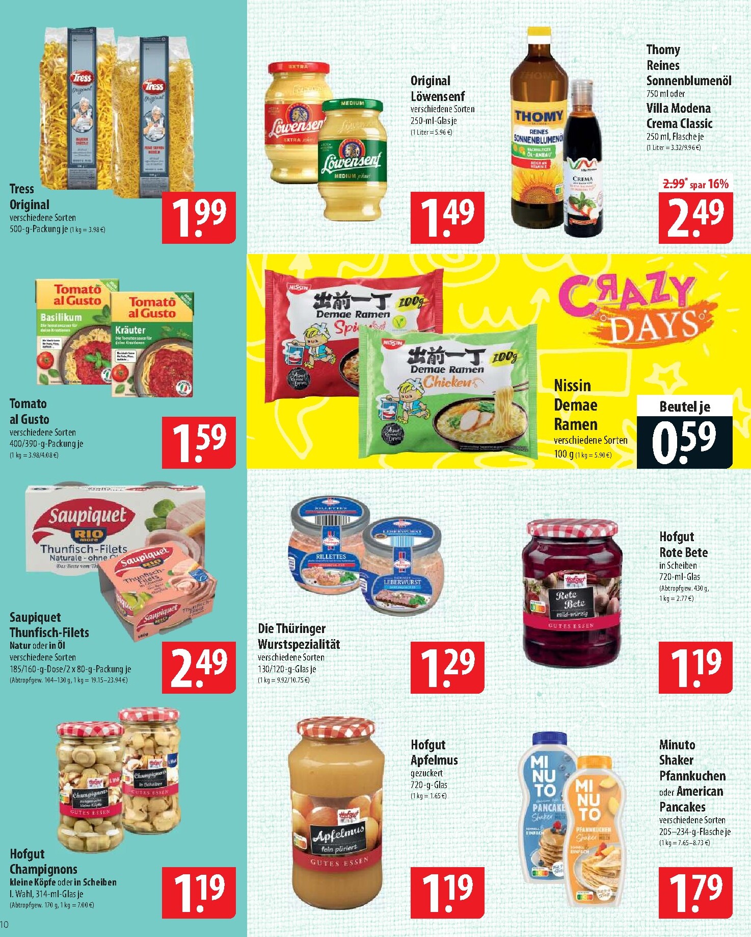 famila-nordost - Famila Nordost-Prospekt gültig vom 02.03.2026 bis 07.03.2026 - page: 10