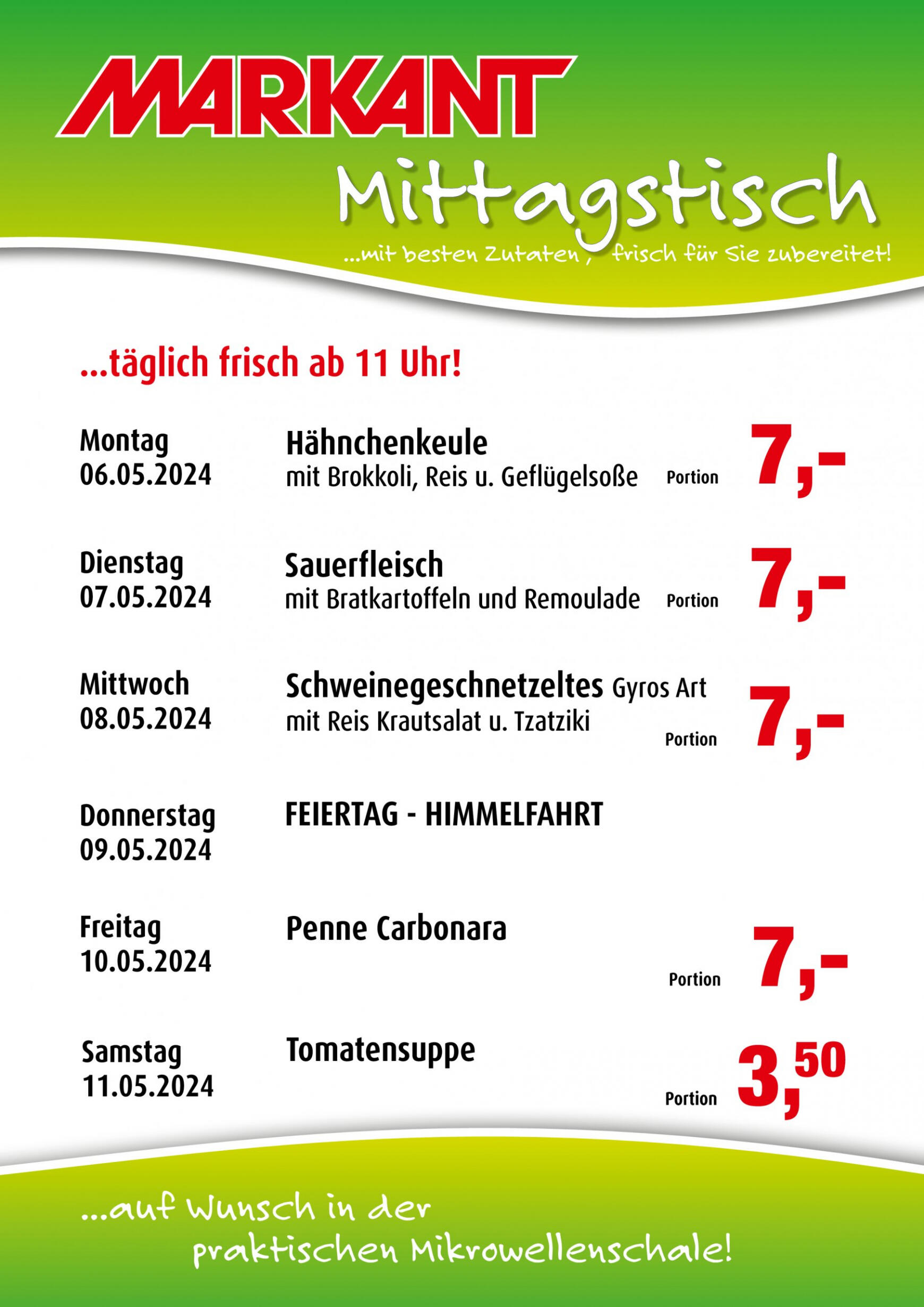 markant-freu-dich-drauf - Flyer Markant Freu Dich Drauf aktuell 06.05. - 11.05. - page: 1