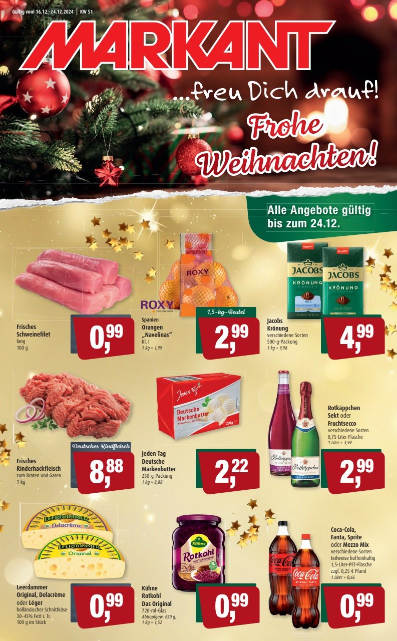 markant-freu-dich-drauf - Markant Freu Dich Drauf-Prospekt gültig von 16.12. bis 24.12.