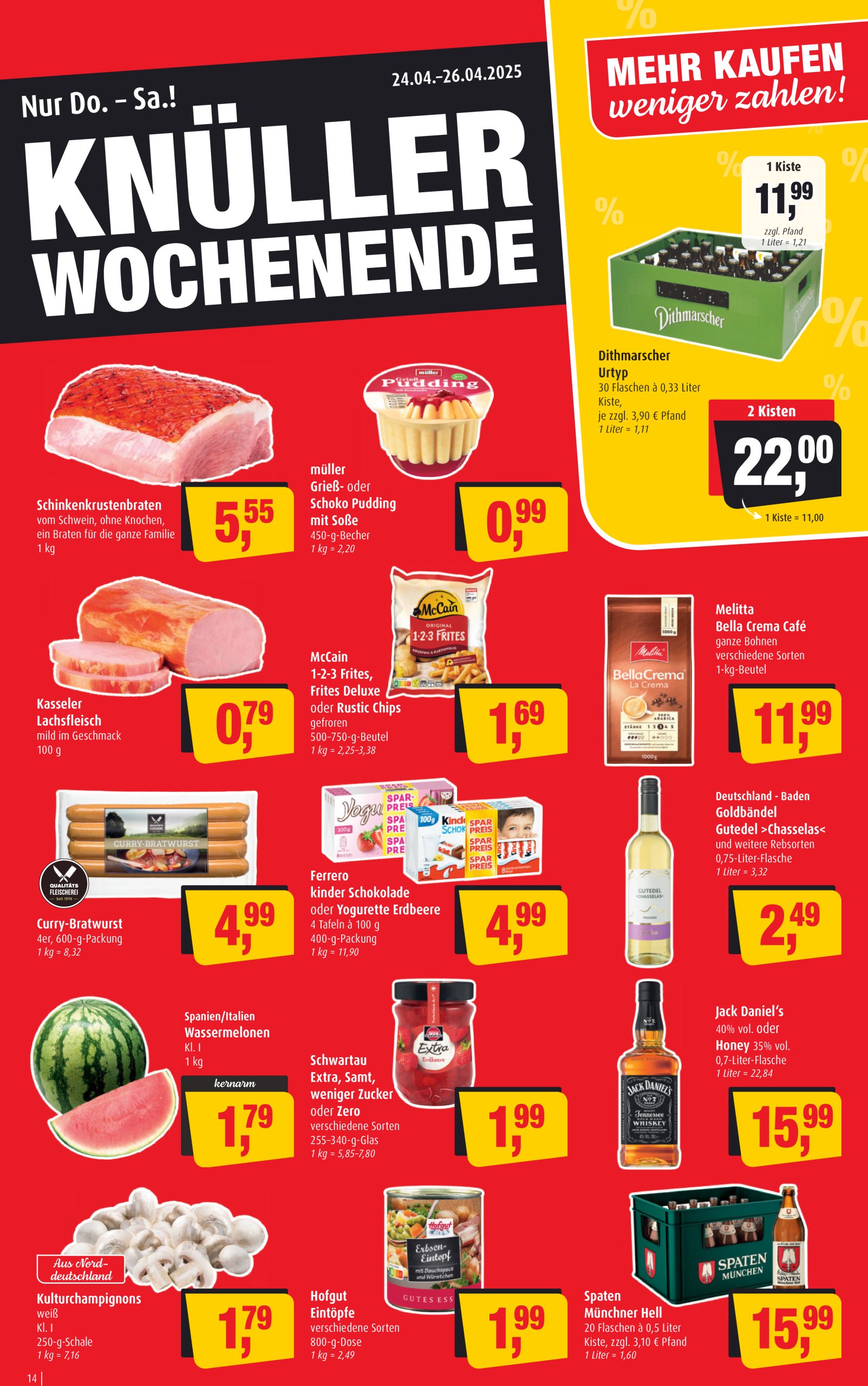 markant-freu-dich-drauf - Markant Freu Dich Drauf-Prospekt gültig von 22.04. bis 26.04. - page: 14