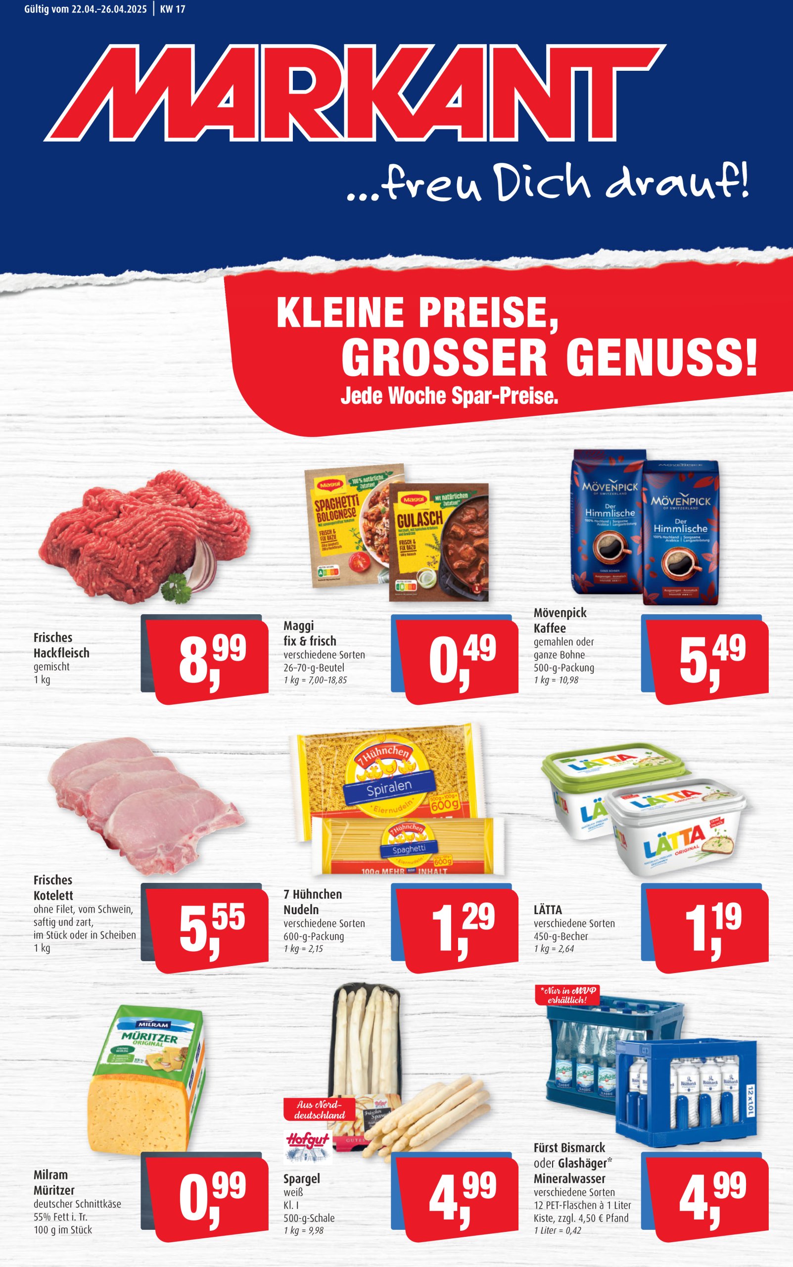 markant-freu-dich-drauf - Markant Freu Dich Drauf-Prospekt gültig von 22.04. bis 26.04.