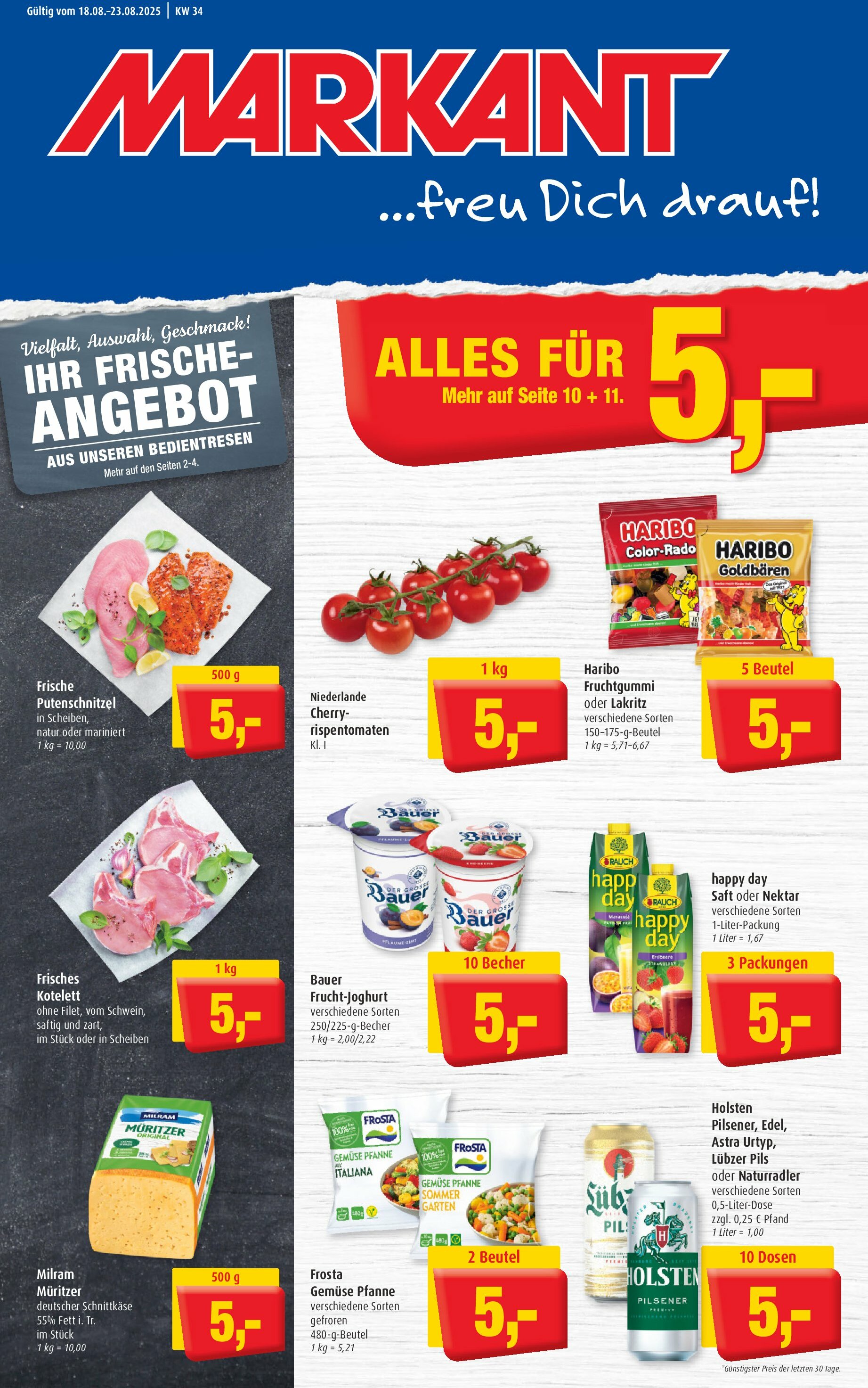 markant-freu-dich-drauf - Markant Freu Dich Drauf-Prospekt gültig vom 18.08. bis 23.08. - page: 1