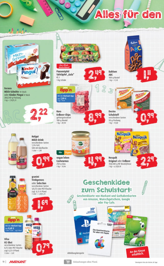 markant-freu-dich-drauf - Markant Freu Dich Drauf-Prospekt gültig vom 01.09. bis 06.09. - page: 10