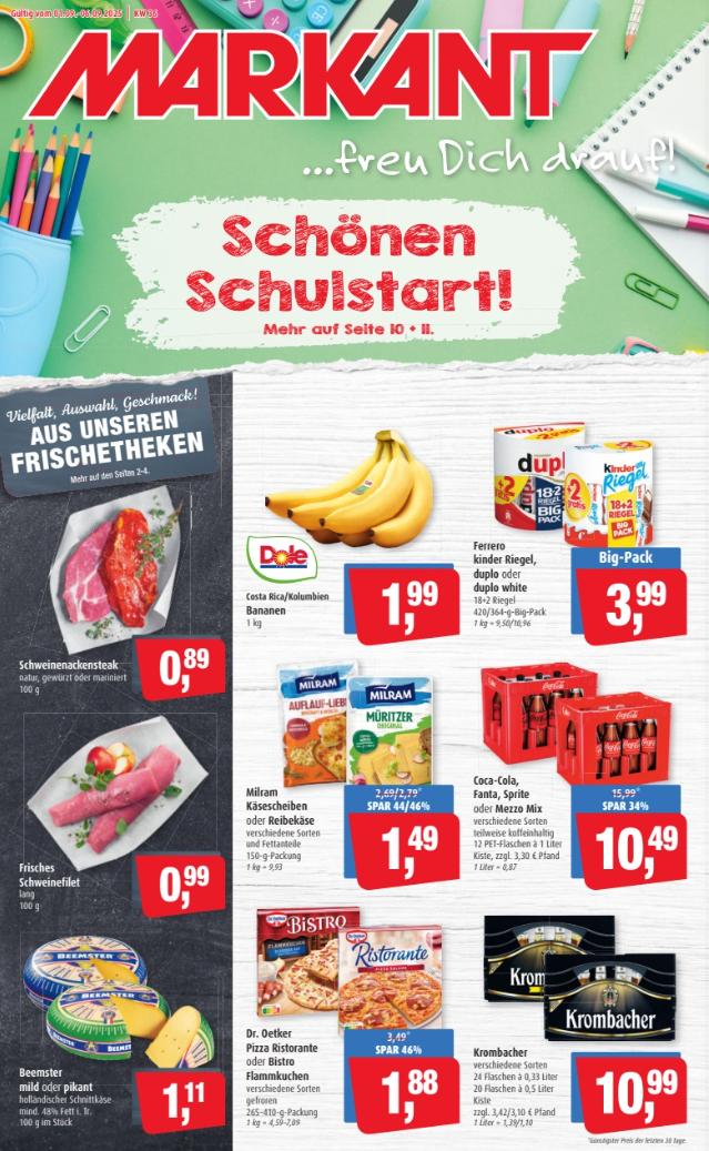 markant-freu-dich-drauf - Markant Freu Dich Drauf-Prospekt gültig vom 01.09. bis 06.09.