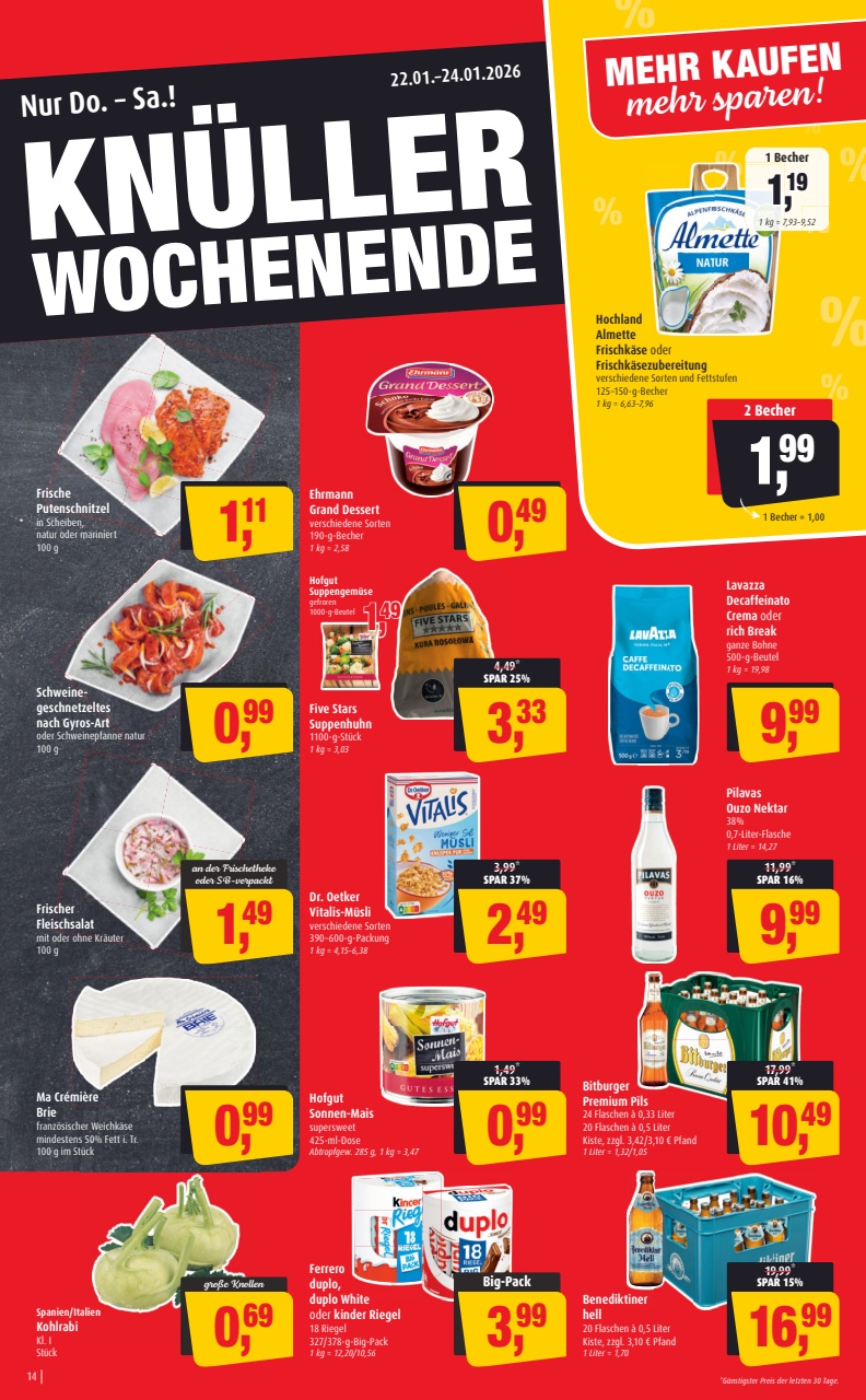 markant-freu-dich-drauf - Markant Freu Dich Drauf-Prospekt gültig vom 19.01. bis 24.01. - page: 14