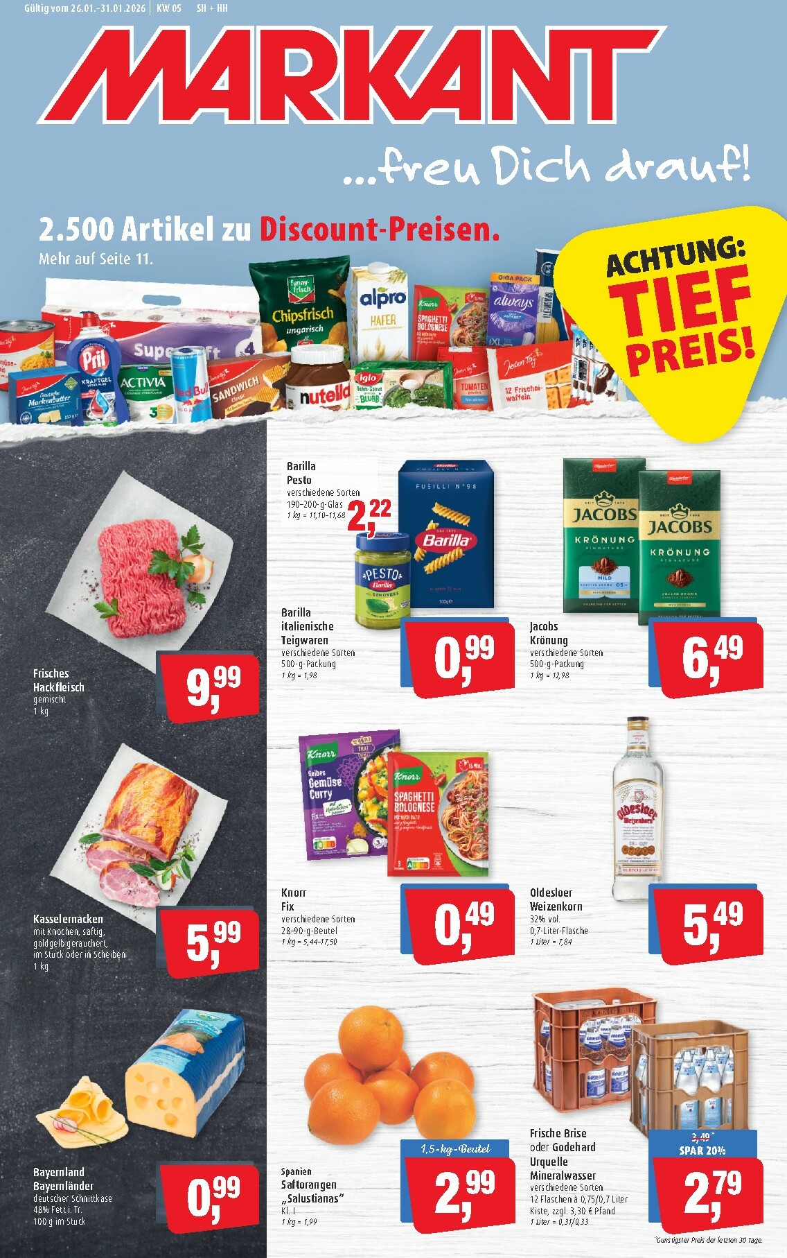 markant-freu-dich-drauf - Markant Freu Dich Drauf-Prospekt gültig vom 26.01. bis 31.01. - page: 1