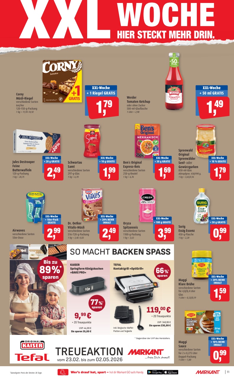 markant-freu-dich-drauf - Markant Freu Dich Drauf-Prospekt gültig vom 23.02.2026 bis 28.02.2026 - page: 11