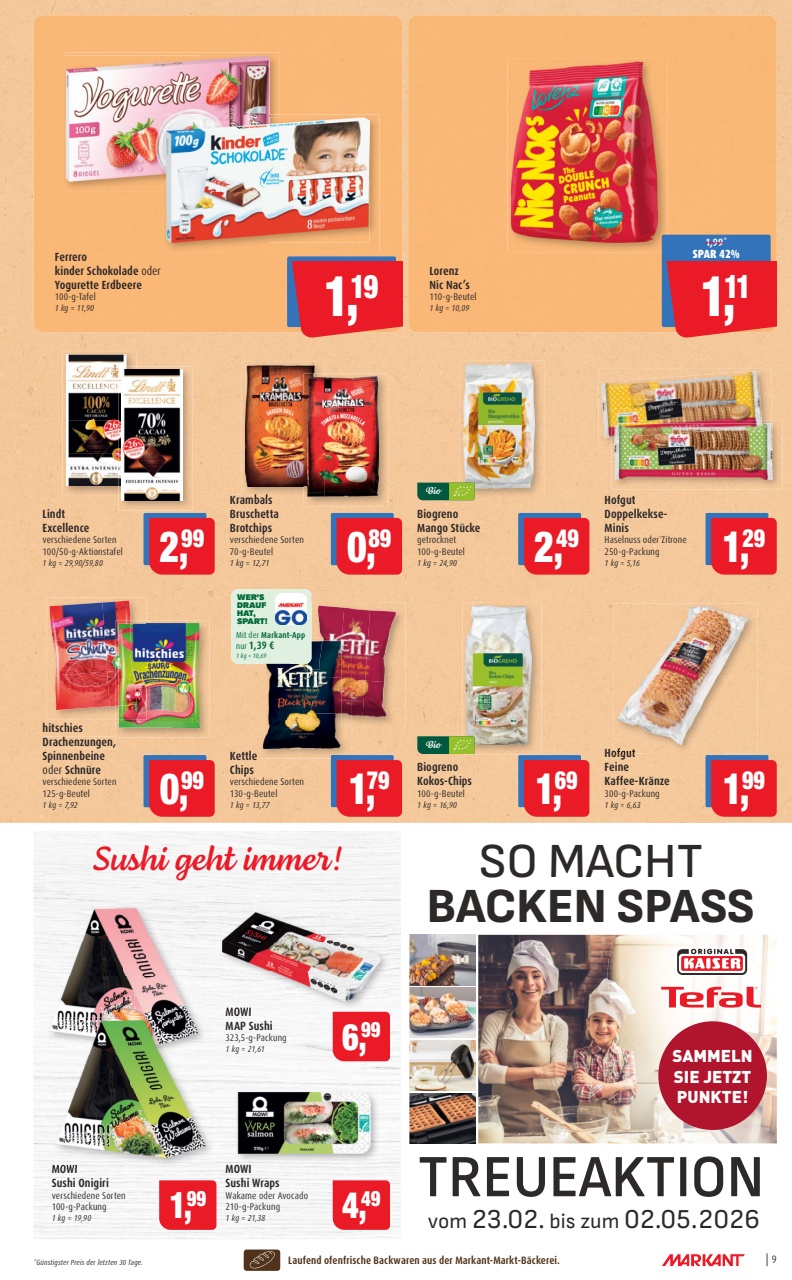 markant-freu-dich-drauf - Markant Freu Dich Drauf-Prospekt gültig vom 09.03.2026 bis 14.03.2026 - page: 9