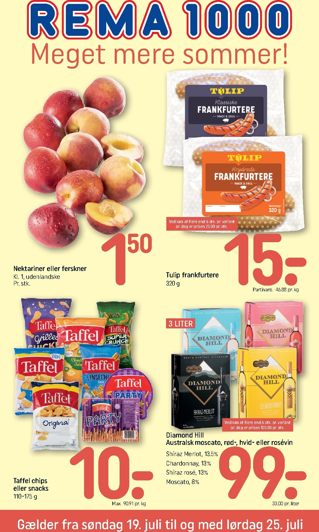 rema-1000 - Rema 1000 tilbudsavis for næste uge fra søndag, 19.07.2026 til lørdag, 25.07.2026 - page: 1