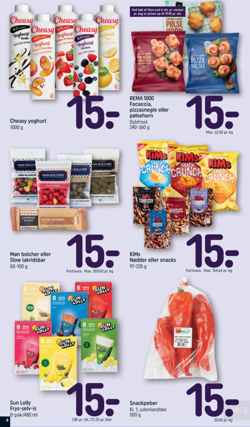 rema-1000 - Rema 1000 tilbudsavis for næste uge fra søndag, 16.08.2026 til lørdag, 22.08.2026 - page: 4