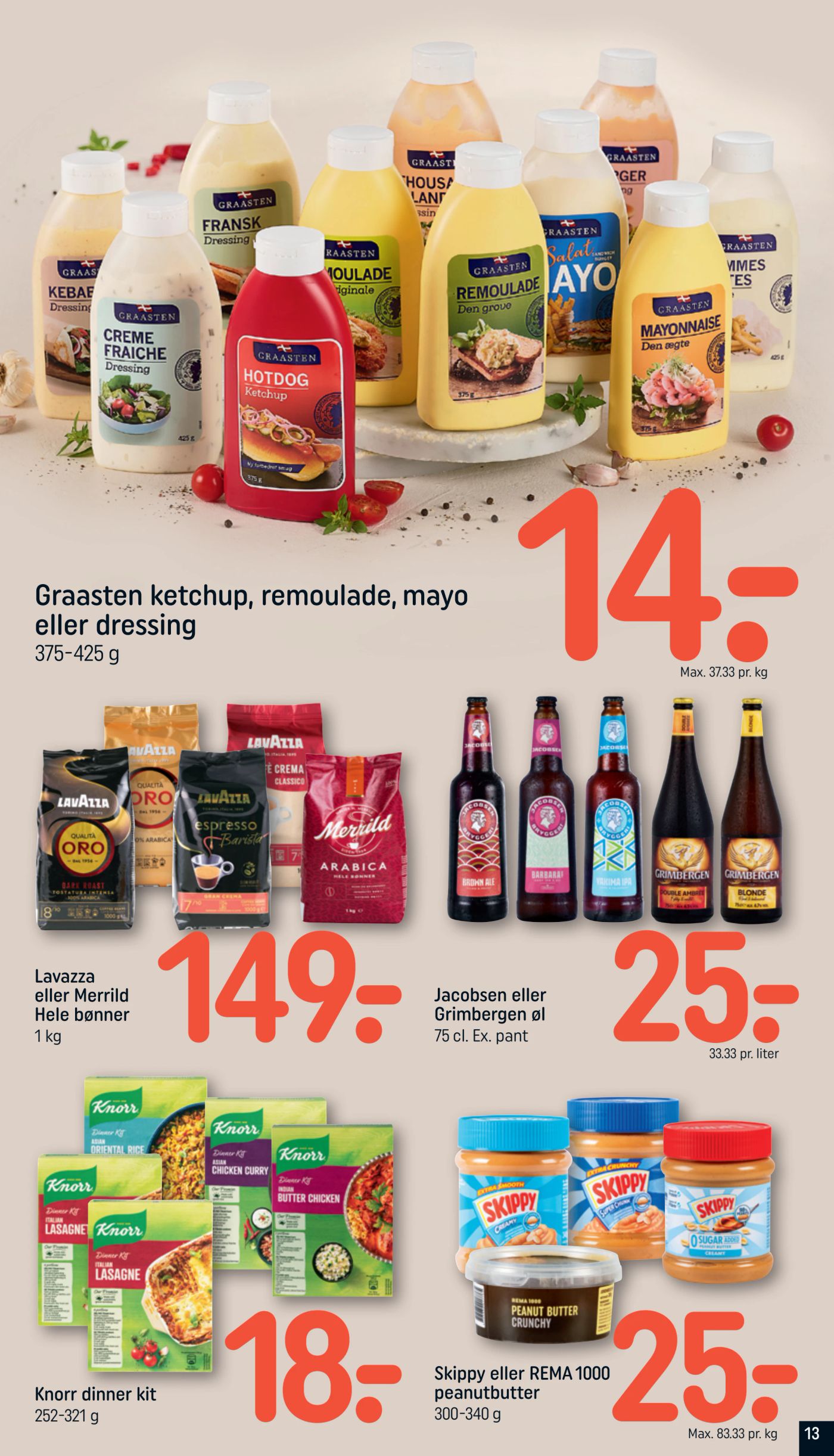 rema-1000 - Rema 1000 tilbudsavis for næste uge fra søndag, 11.10.2026 til lørdag, 17.10.2026 - page: 13