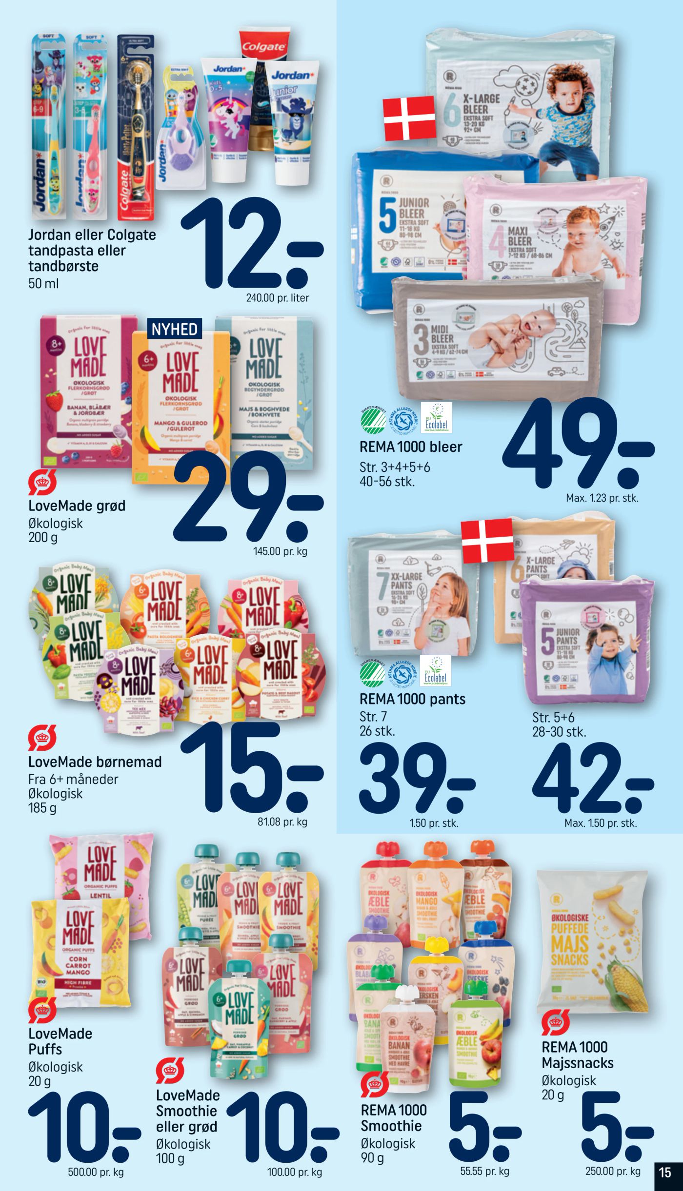 rema-1000 - Rema 1000 tilbudsavis for næste uge fra søndag, 18.10.2026 til lørdag, 24.10.2026 - page: 15