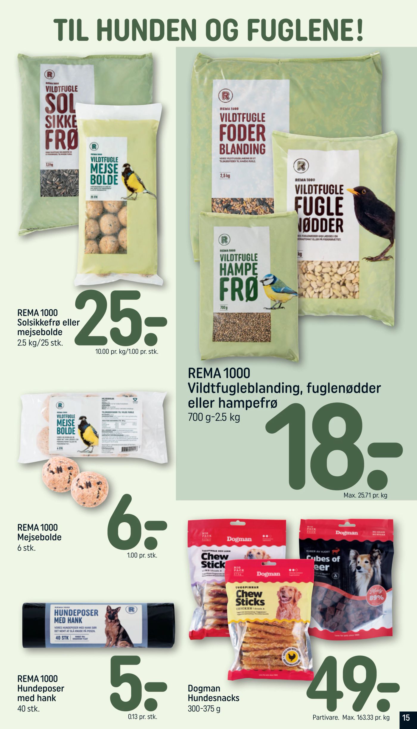 rema-1000 - Rema 1000 tilbudsavis for næste uge fra søndag, 25.10.2026 til lørdag, 31.10.2026 - page: 15