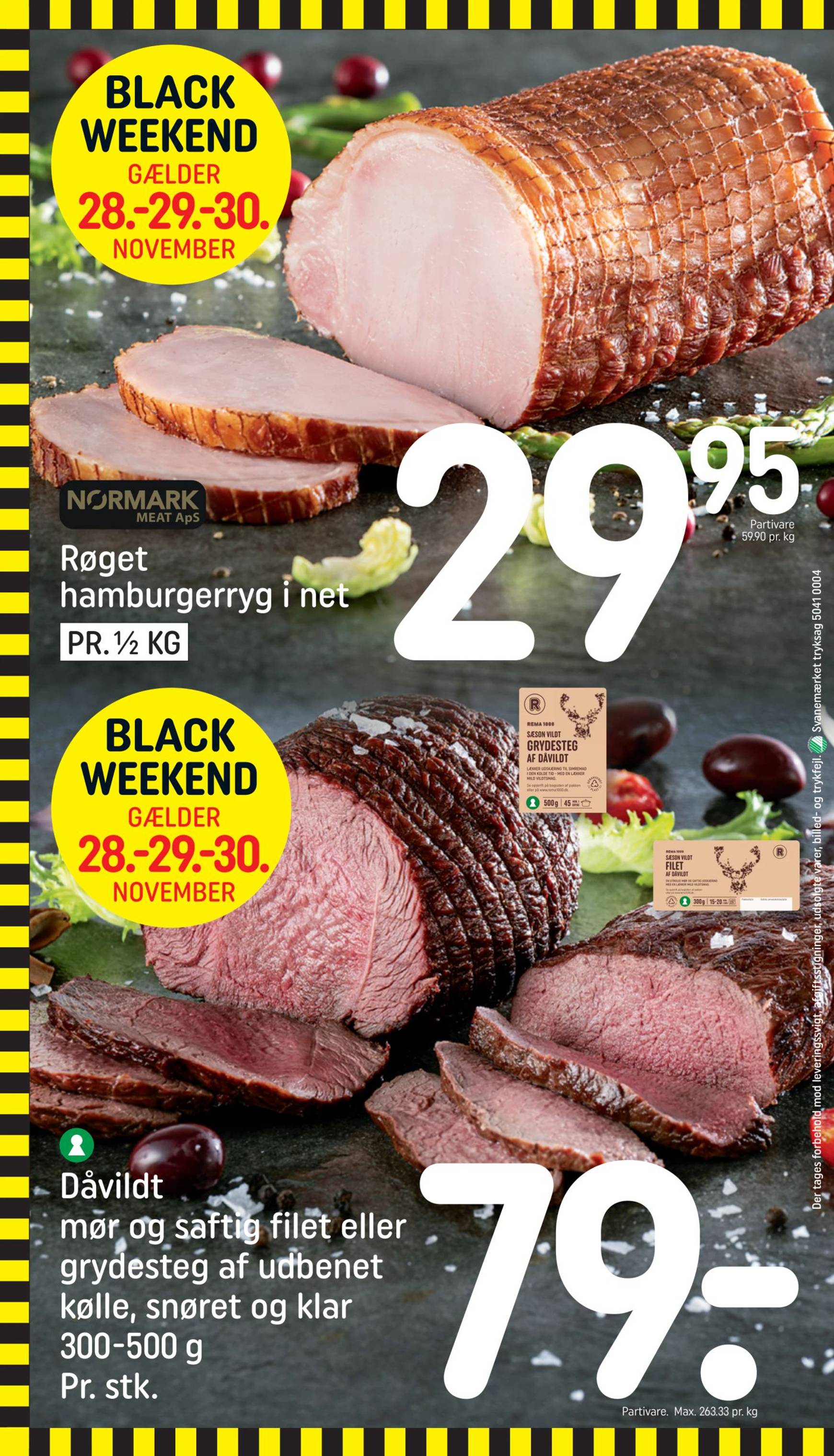 rema-1000 - Rema 1000 - Black Weekend tilbudsavis gyldig fra 28.11. - 30.11. - page: 4