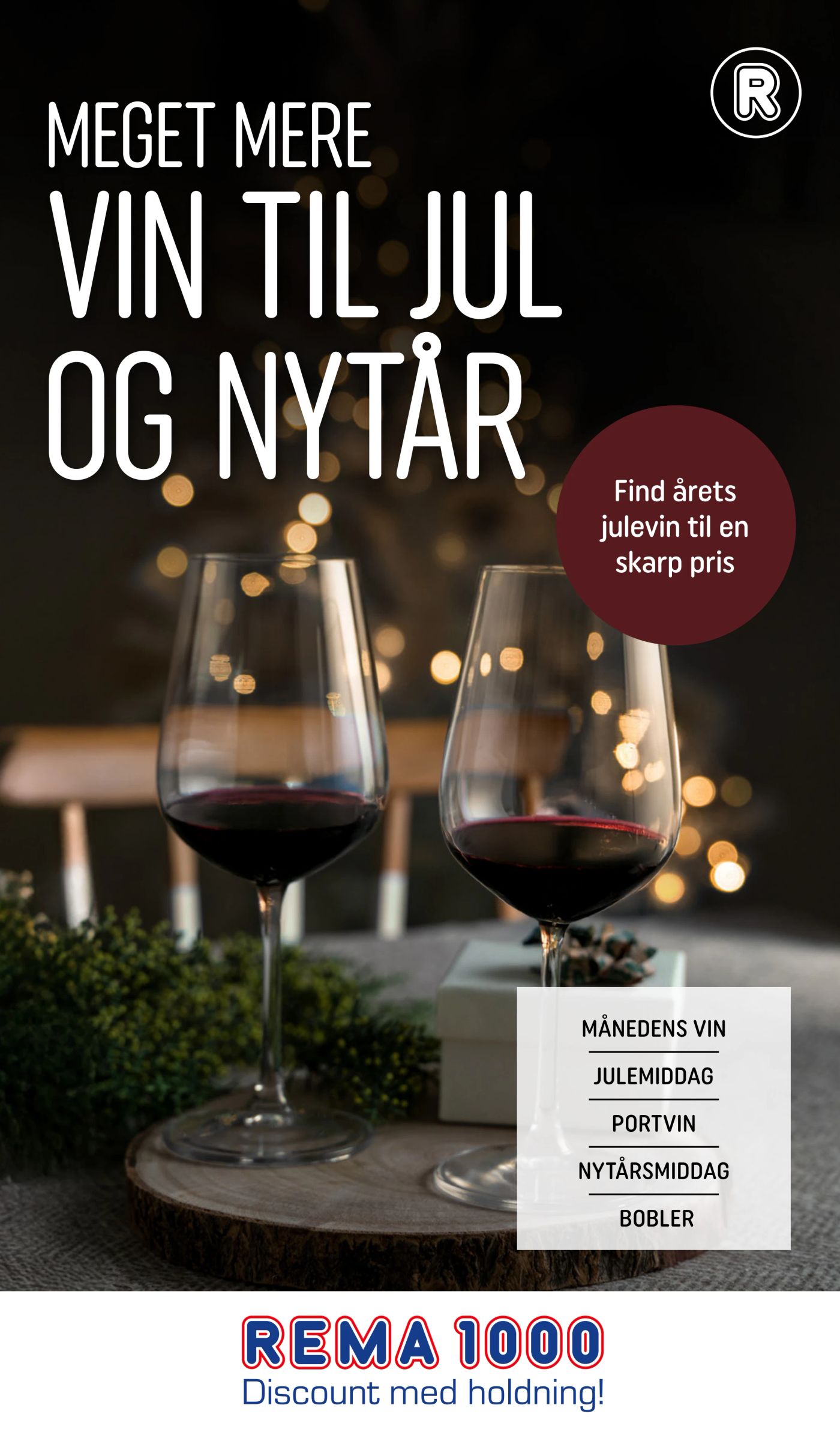 rema-1000 - Rema 1000 - Meget mere vin til jul og nytår tilbudsavis gyldig fra 07.12. - 31.12.