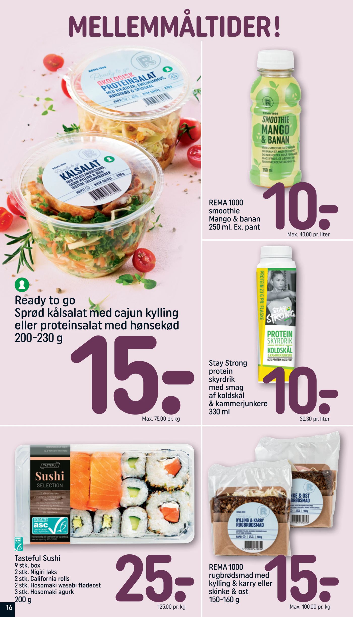 rema-1000 - Rema 1000 tilbudsavis gyldig fra 25.05. - 31.05. - page: 16
