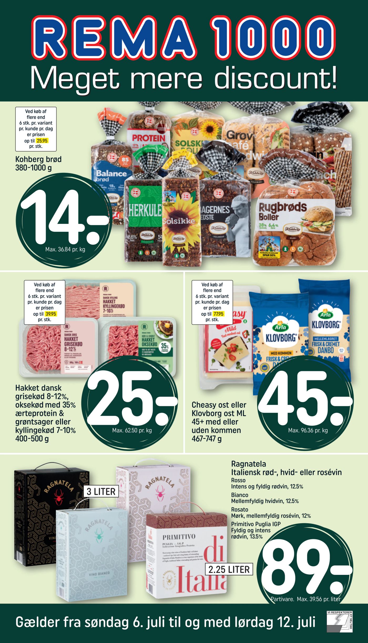 rema-1000 - Rema 1000 tilbudsavis gyldig fra 06.07. til 12.07.