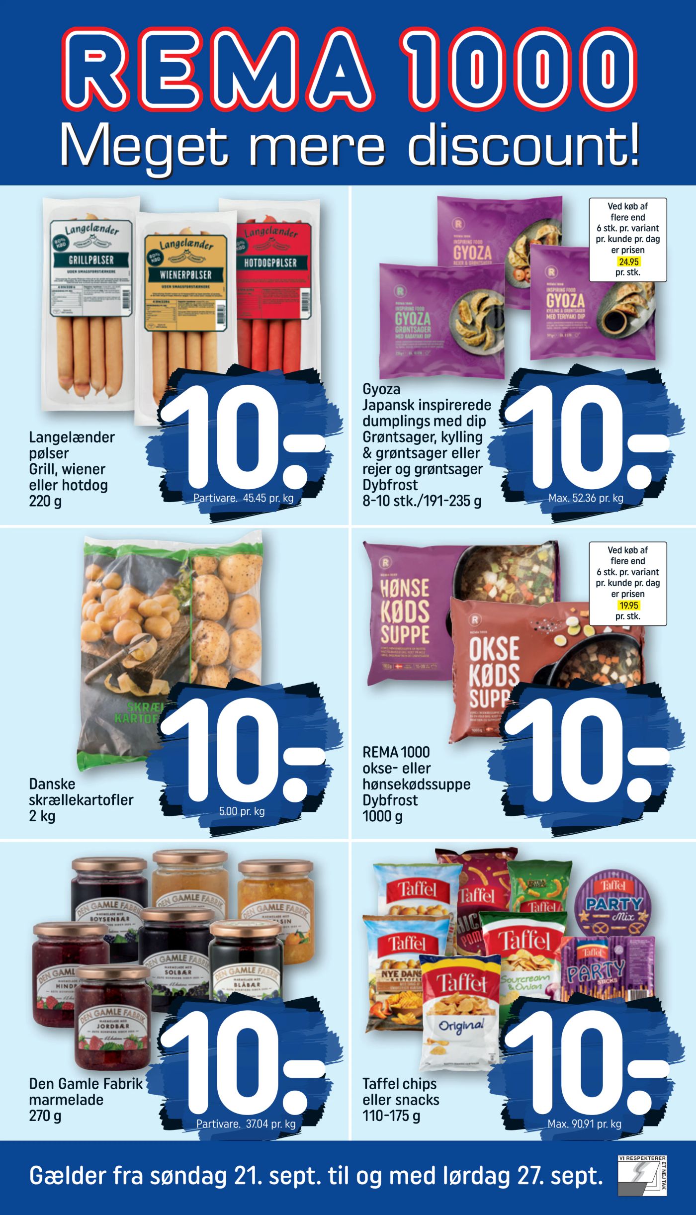 rema-1000 - Rema 1000 tilbudsavis gyldig fra 21.09. til 27.09.