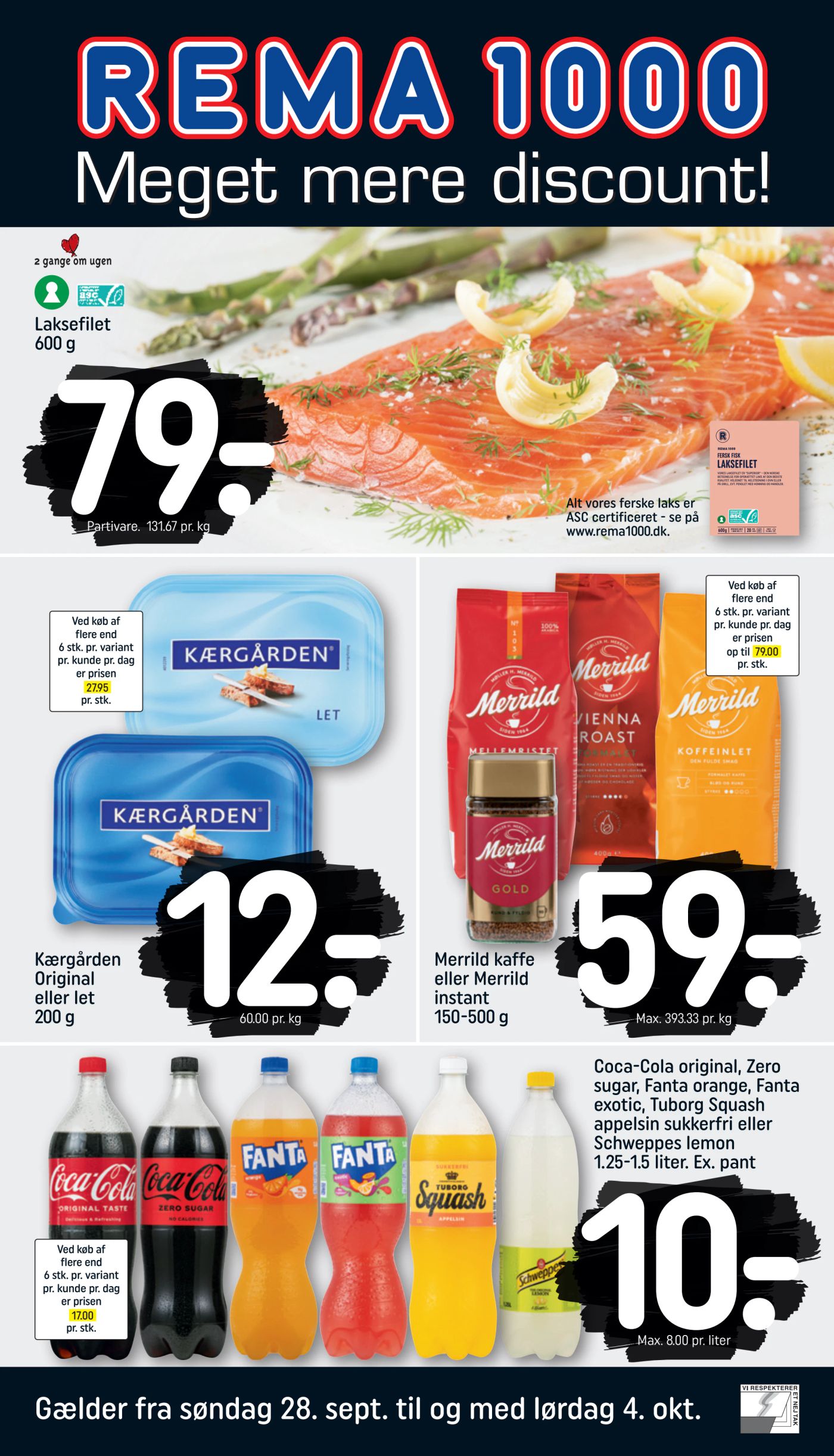 rema-1000 - Rema 1000 tilbudsavis gyldig fra 28.09. til 04.10.