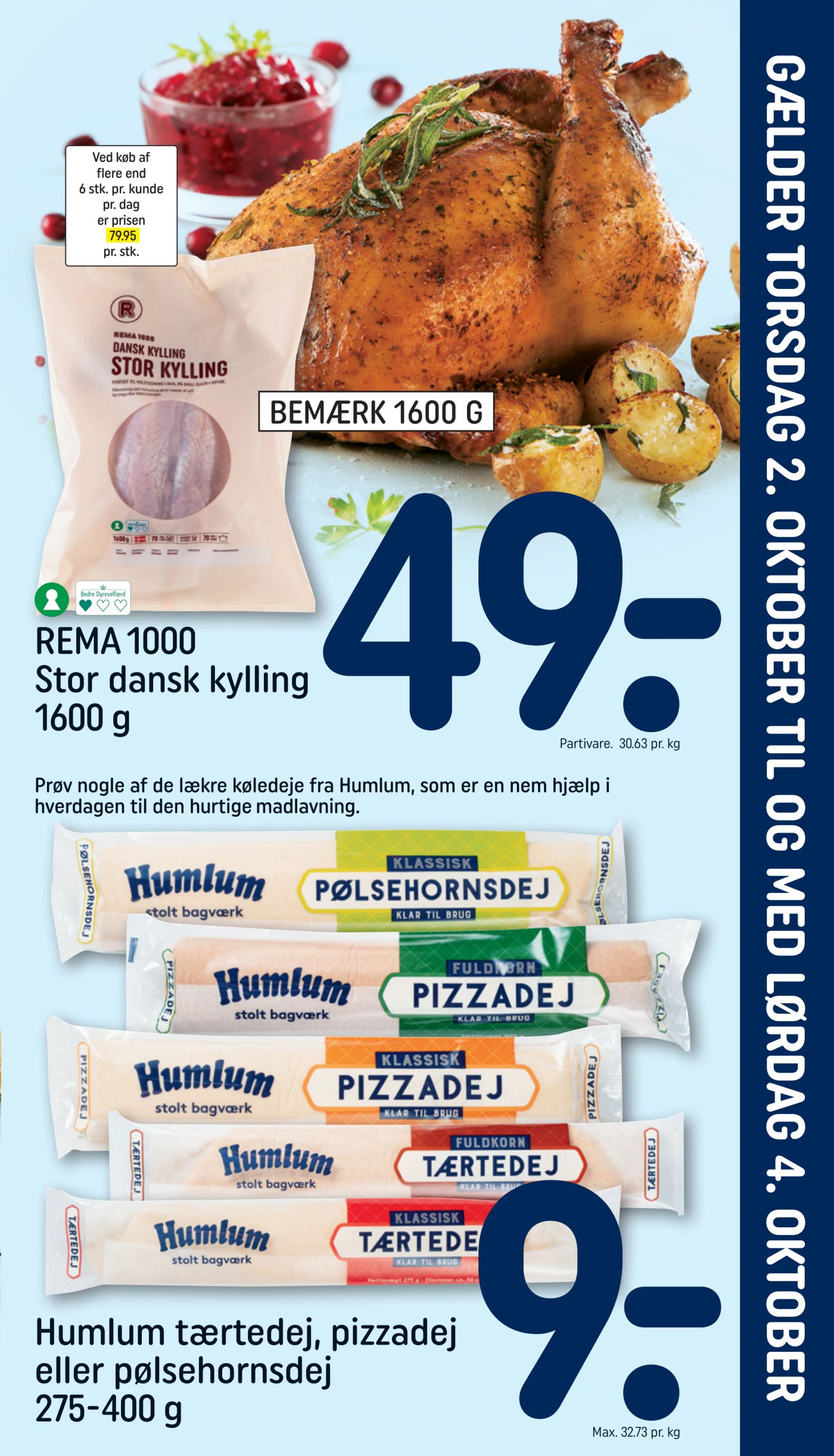 rema-1000 - Rema 1000 - Indstik tilbudsavis gyldig fra 02.10. til 04.10.