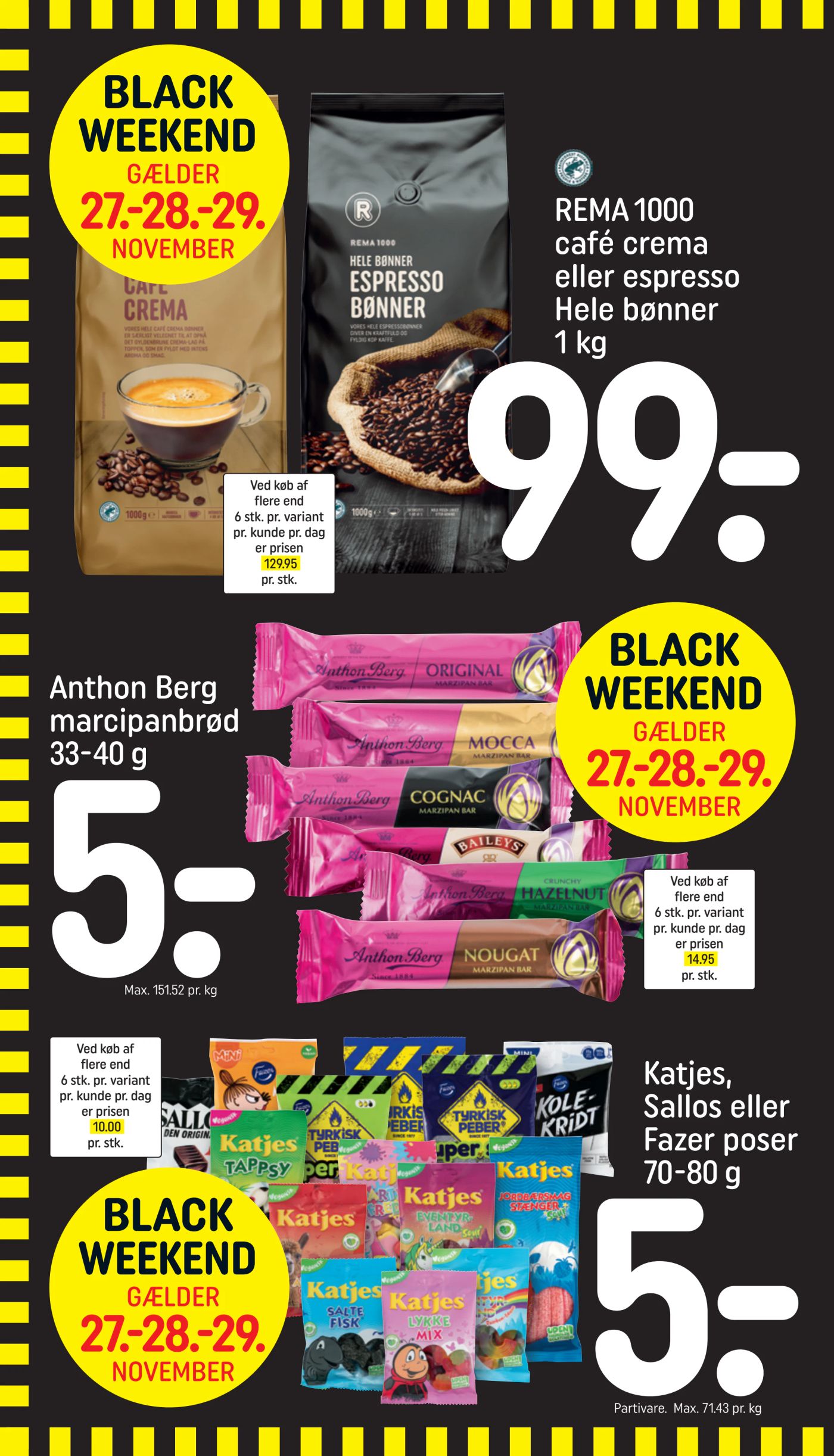 rema-1000 - Rema 1000 - Black Weekend tilbudsavis gyldig fra 27.11. til 29.11. - page: 2