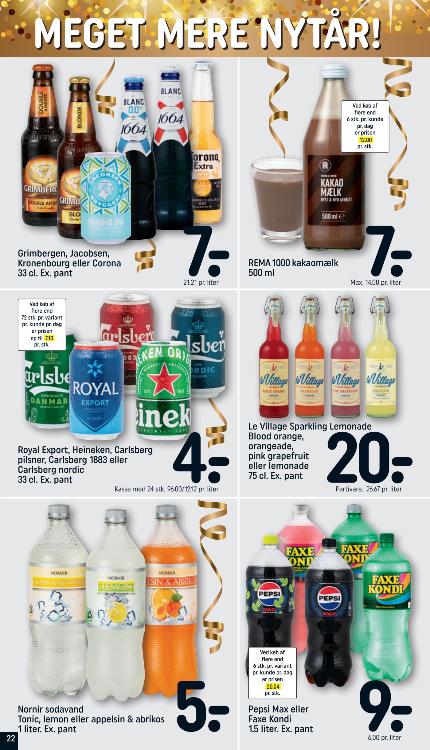 rema-1000 - Rema 1000 tilbudsavis gyldig fra 27.12. til 31.12. - page: 22