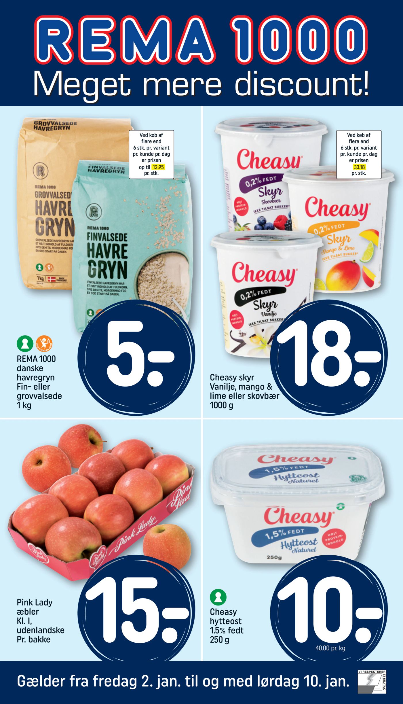 rema-1000 - Rema 1000 tilbudsavis gyldig fra 02.01. til 10.01.