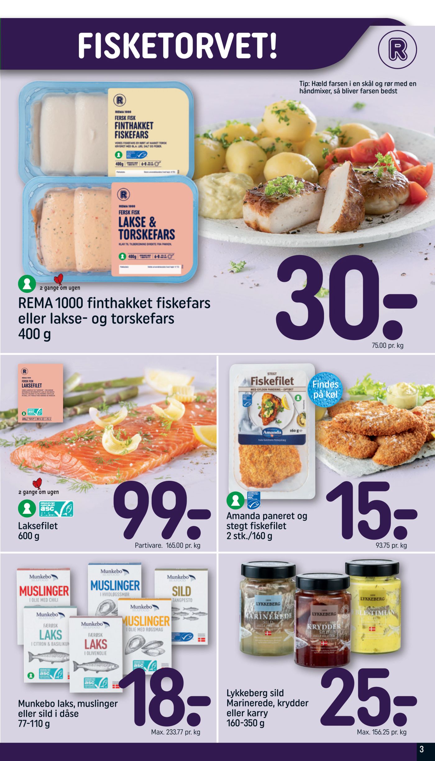 rema-1000 - Rema 1000 tilbudsavis gyldig fra 15.02.2026 til 21.02.2026 - page: 3