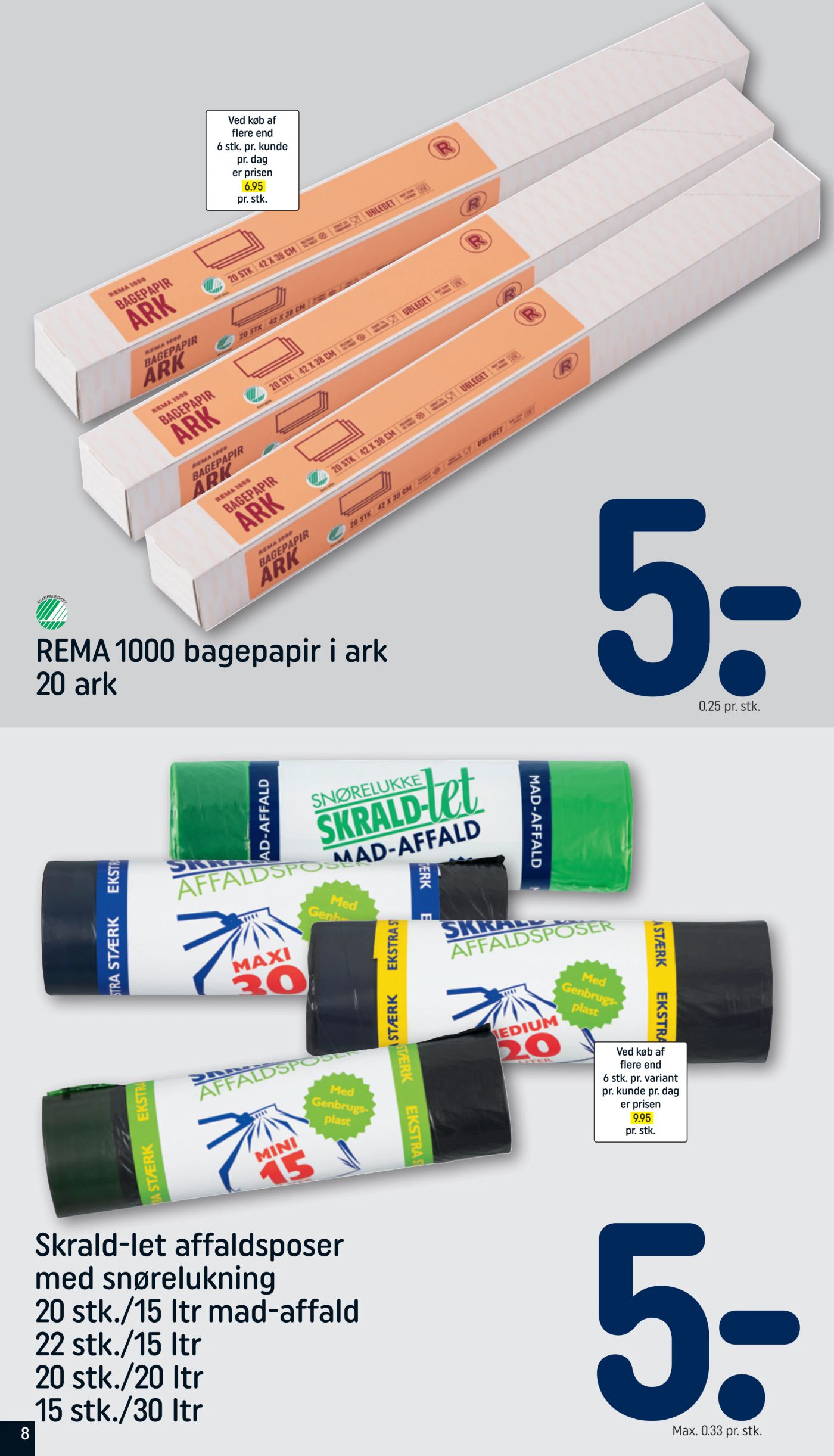 rema-1000 - Rema 1000 tilbudsavis gyldig fra 01.03.2026 til 07.03.2026 - page: 8