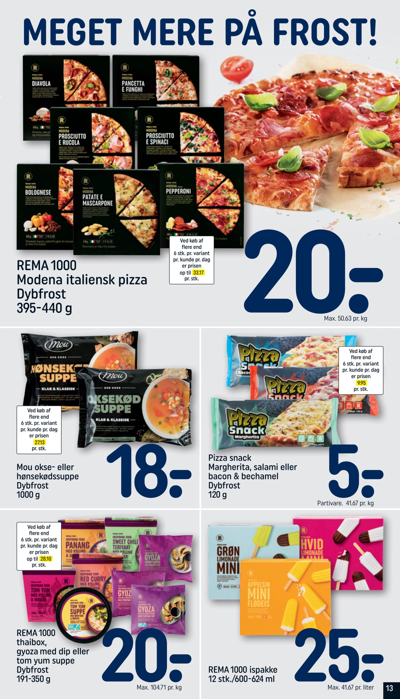 rema-1000 - Rema 1000 tilbudsavis gyldig fra 01.03.2026 til 07.03.2026 - page: 13