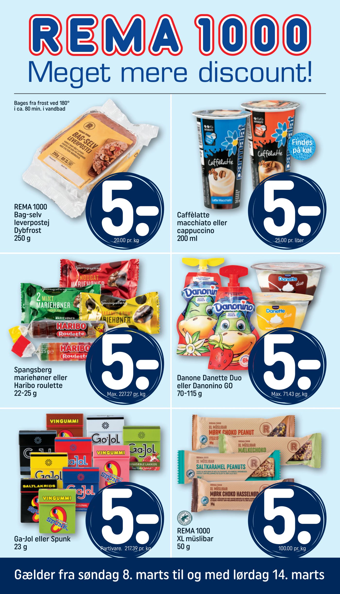 rema-1000 - Rema 1000 tilbudsavis gyldig fra 08.03.2026 til 14.03.2026