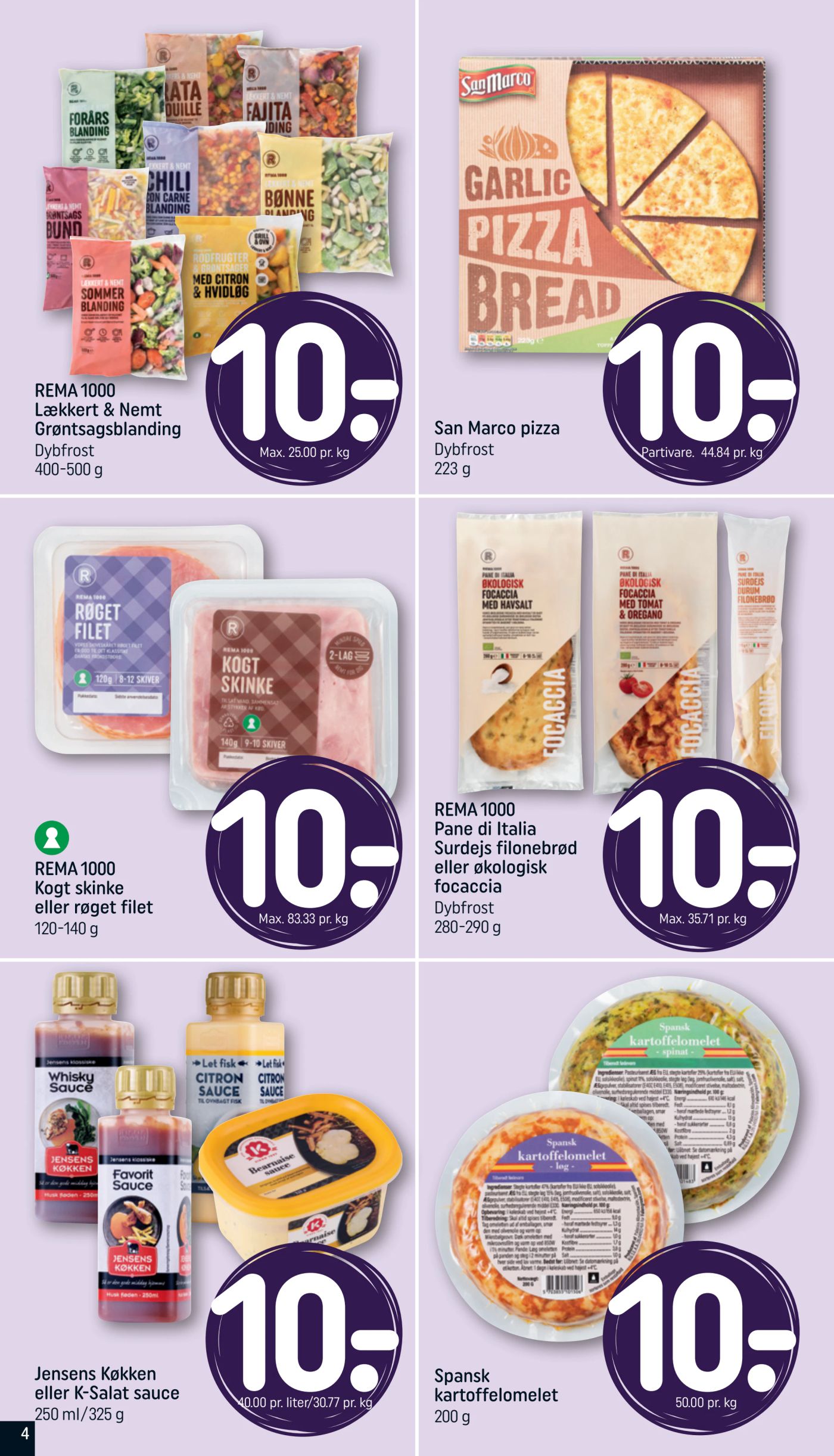 rema-1000 - Rema 1000 tilbudsavis gyldig fra 22.03.2026 til 28.03.2026 - page: 4