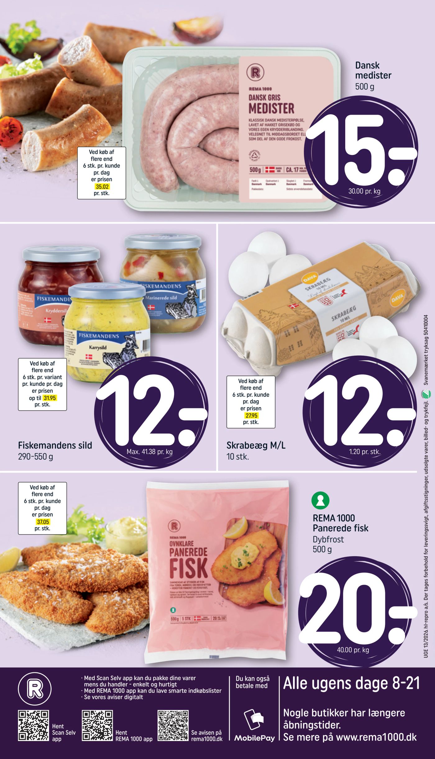 rema-1000 - Rema 1000 tilbudsavis gyldig fra 22.03.2026 til 28.03.2026 - page: 20