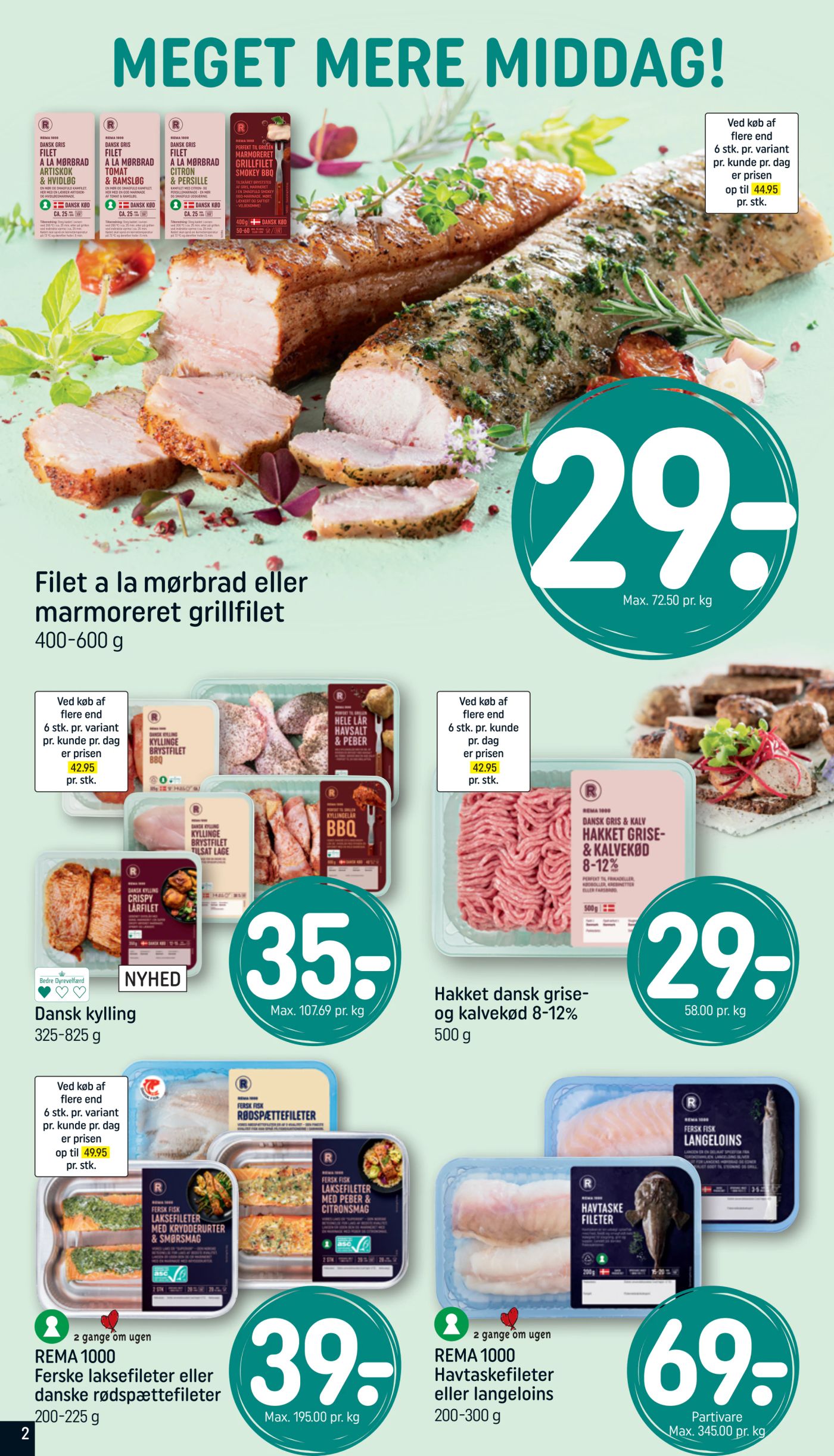 rema-1000 - Rema 1000 flyer til næste uge fra søndag 12.04.2026 til lørdag 18.04.2026 - page: 2