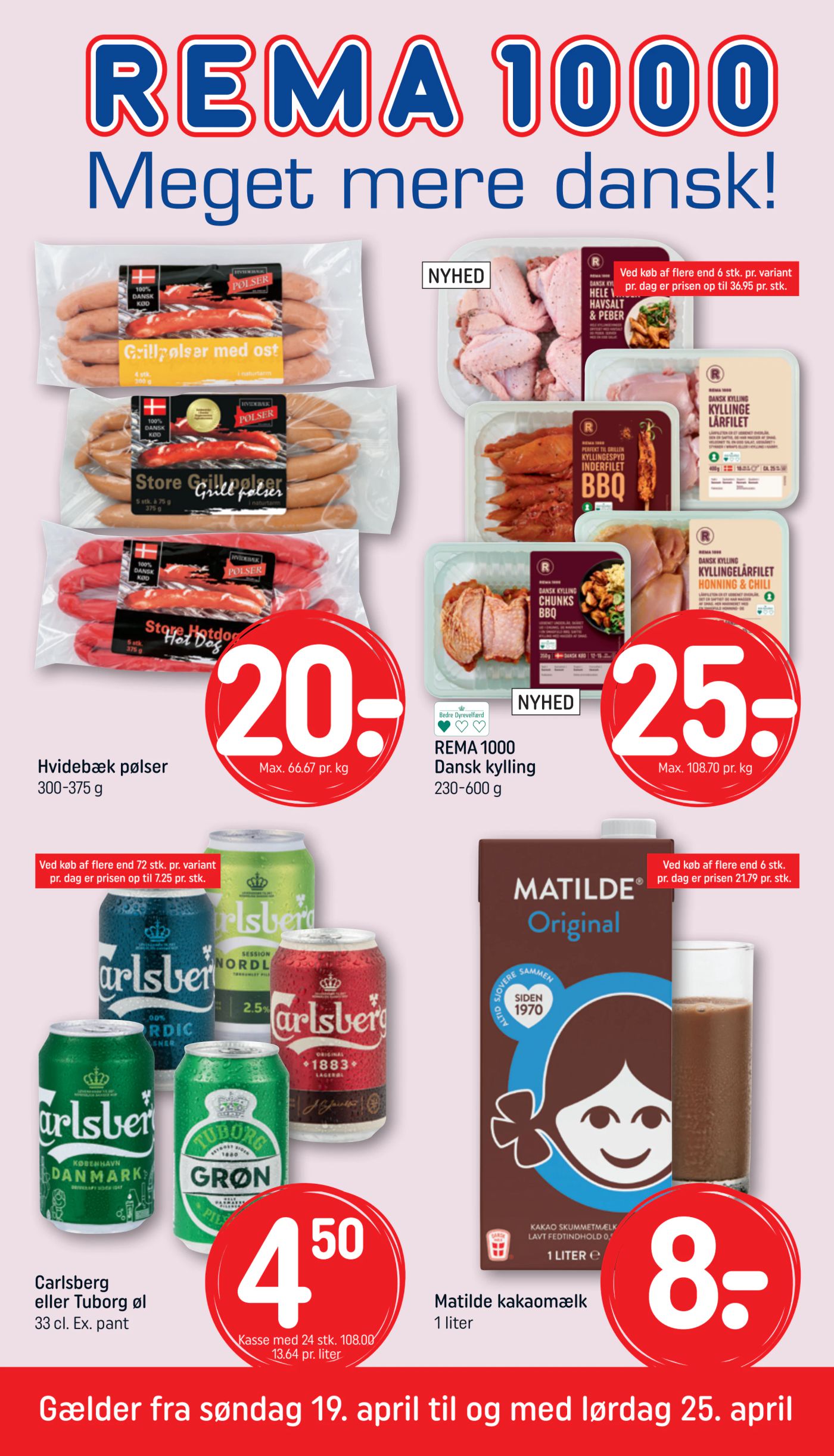 rema-1000 - Rema 1000 flyer til næste uge fra søndag 19.04.2026 til lørdag 25.04.2026