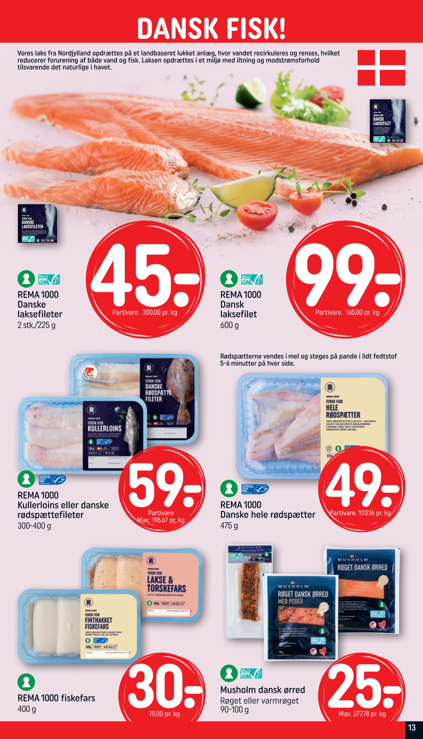 rema-1000 - Rema 1000 flyer til næste uge fra søndag 19.04.2026 til lørdag 25.04.2026 - page: 13