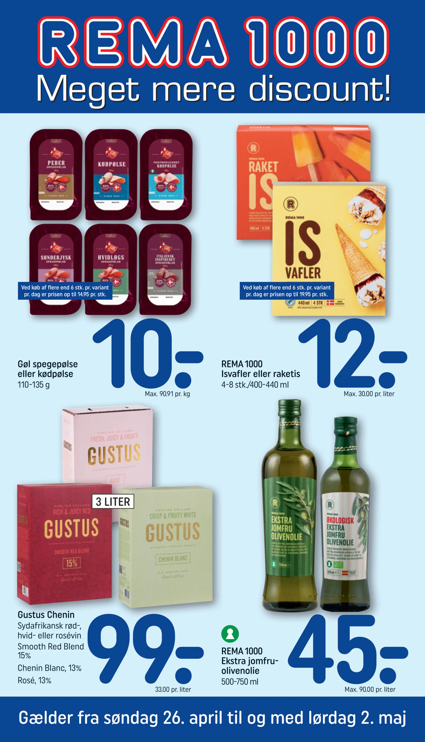 rema-1000 - Rema 1000 flyer til næste uge fra søndag 26.04.2026 til lørdag 02.05.2026