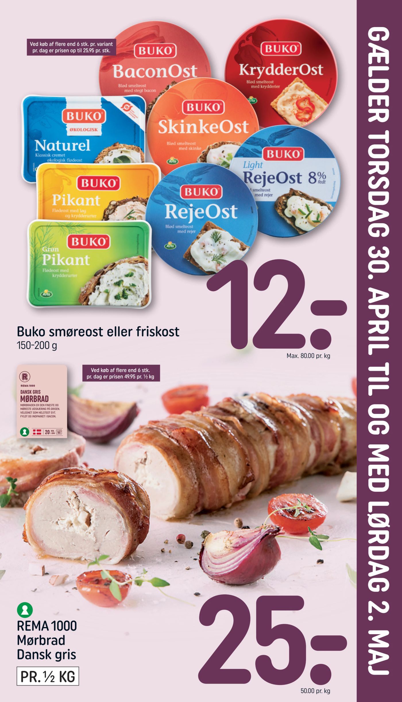 rema-1000 - Fremtidig Rema 1000 - Indstik reklameblad gyldig fra torsdag 30.04.2026 til lørdag 02.05.2026