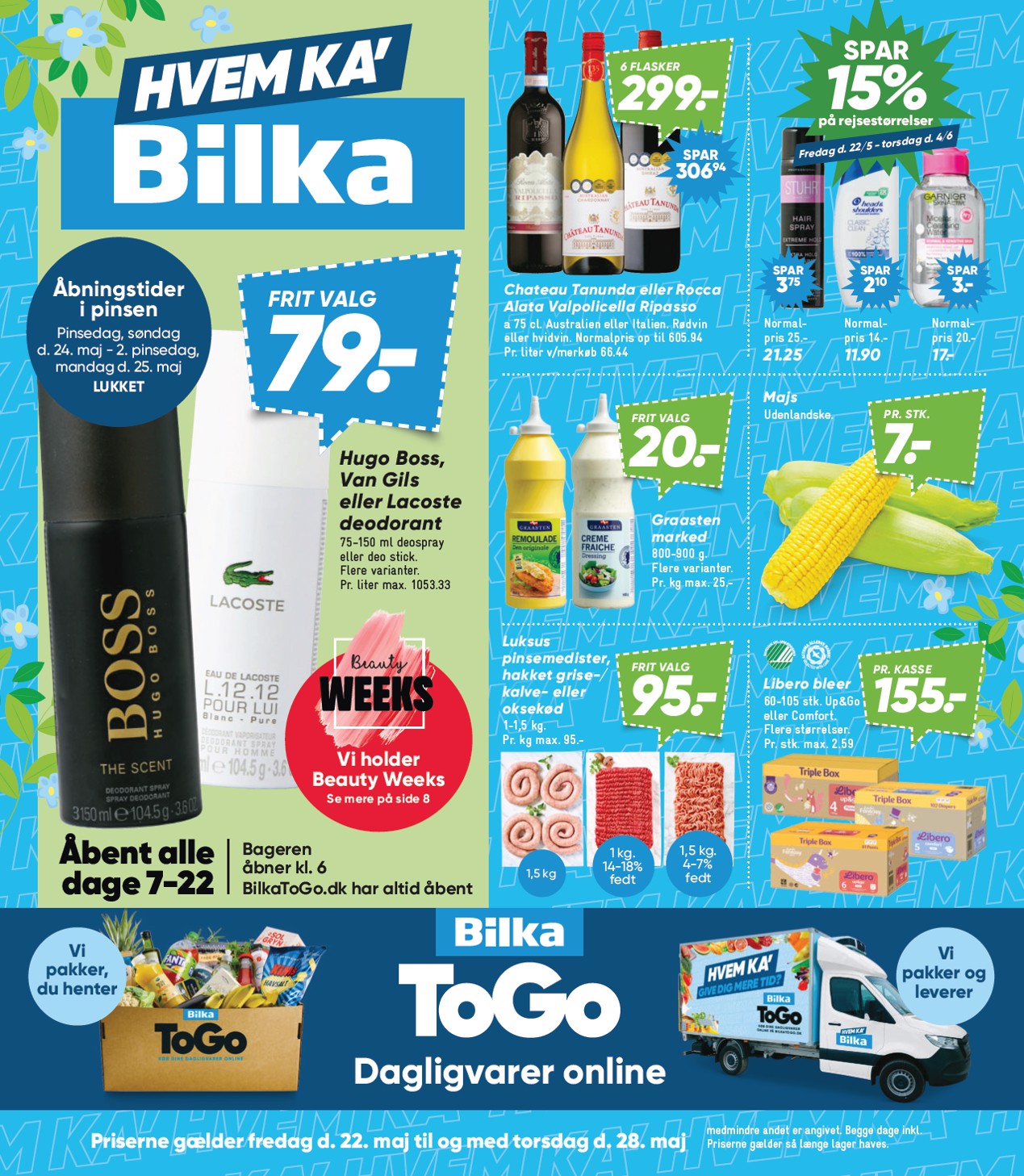 bilka - Bilka tilbudsavis for næste uge fra fredag, 22.05.2026 til torsdag, 28.05.2026