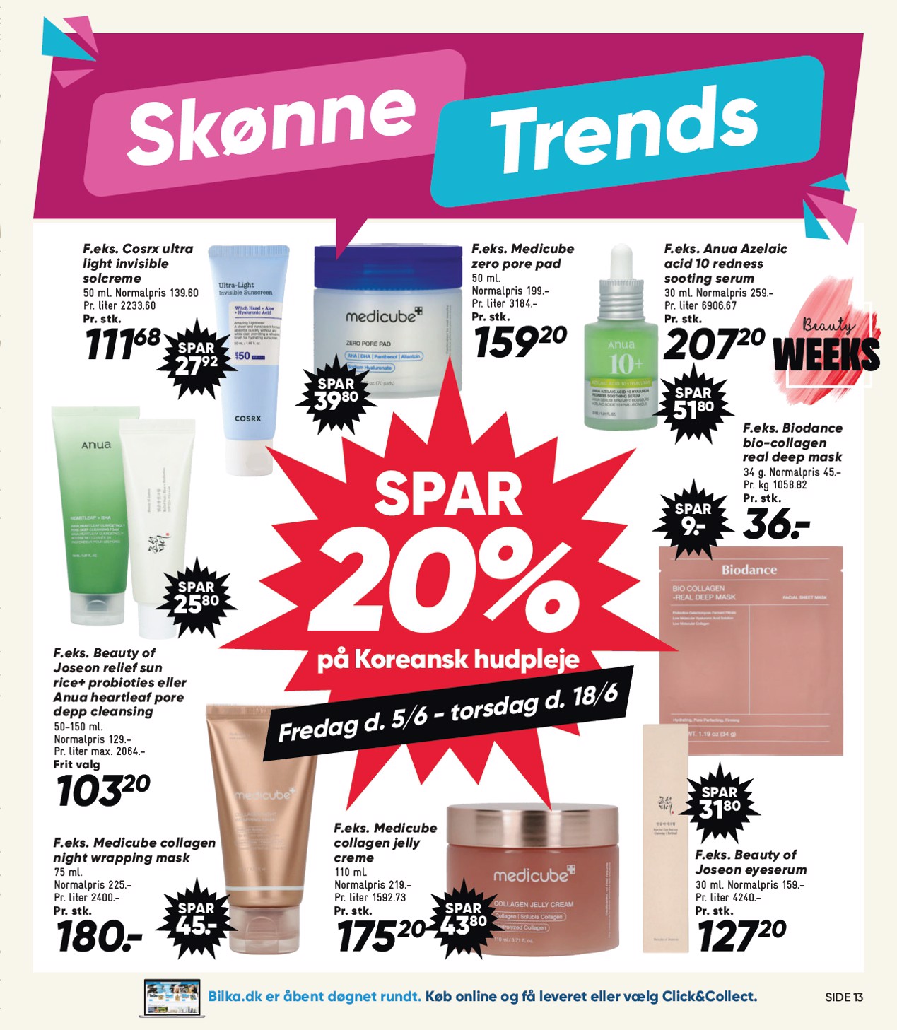 bilka - Bilka tilbudsavis for næste uge fra fredag, 05.06.2026 til torsdag, 11.06.2026 - page: 13