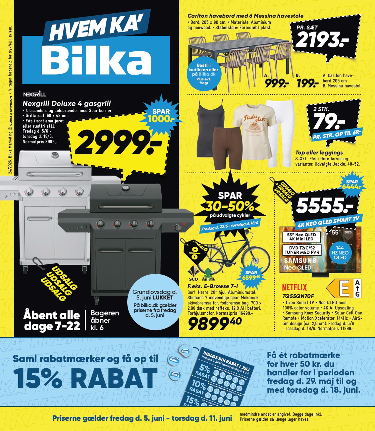 bilka - Bilka - Nonfood tilbudsavis for næste uge fra fredag, 05.06.2026 til torsdag, 11.06.2026