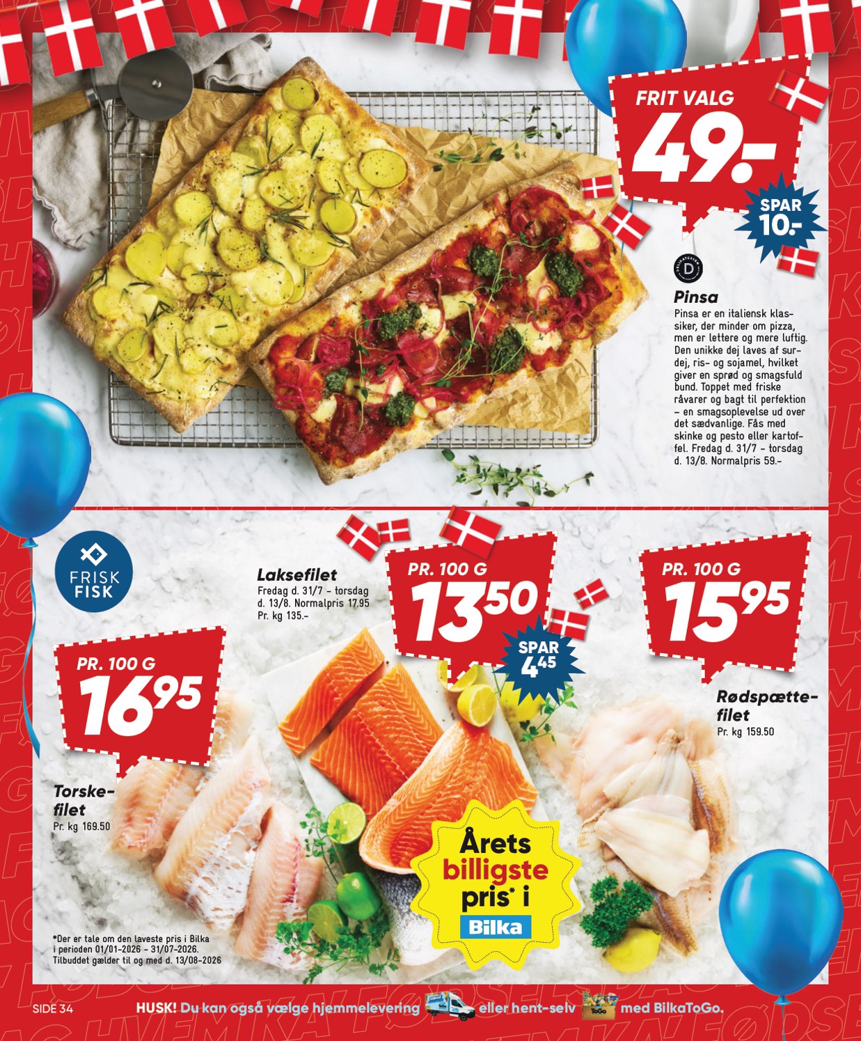 bilka - Bilka tilbudsavis for næste uge fra fredag, 31.07.2026 til torsdag, 06.08.2026 - page: 34