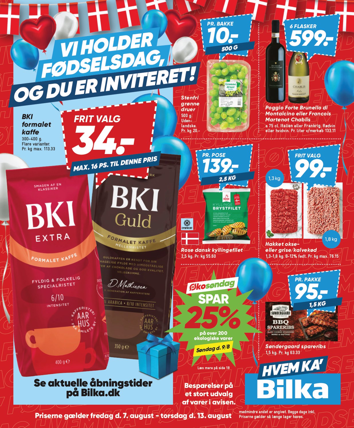 bilka - Aktuel Bilka tilbudsavis fra fredag, 07.08.2026 til torsdag, 13.08.2026