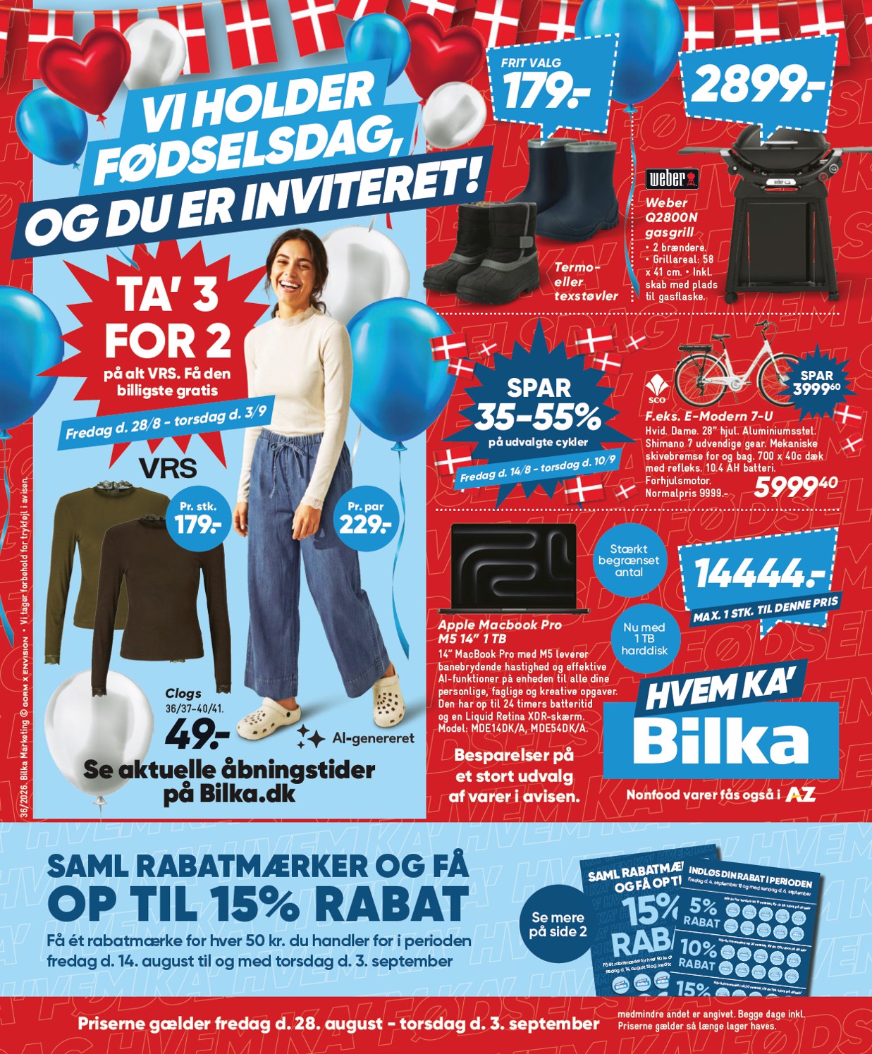 bilka - Bilka - Nonfood tilbudsavis for næste uge fra fredag, 28.08.2026 til torsdag, 03.09.2026