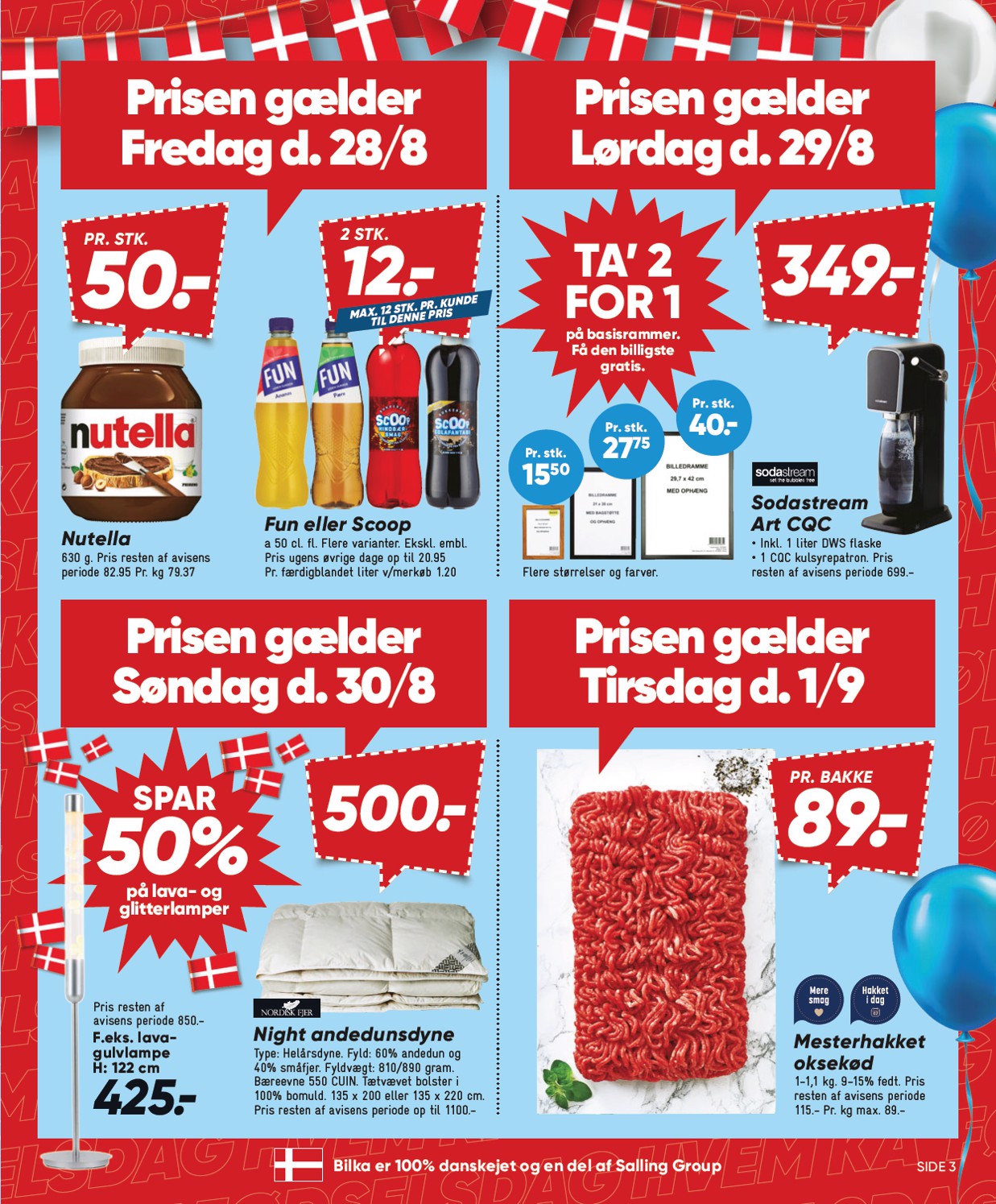 bilka - Bilka tilbudsavis for næste uge fra fredag, 28.08.2026 til torsdag, 03.09.2026 - page: 3