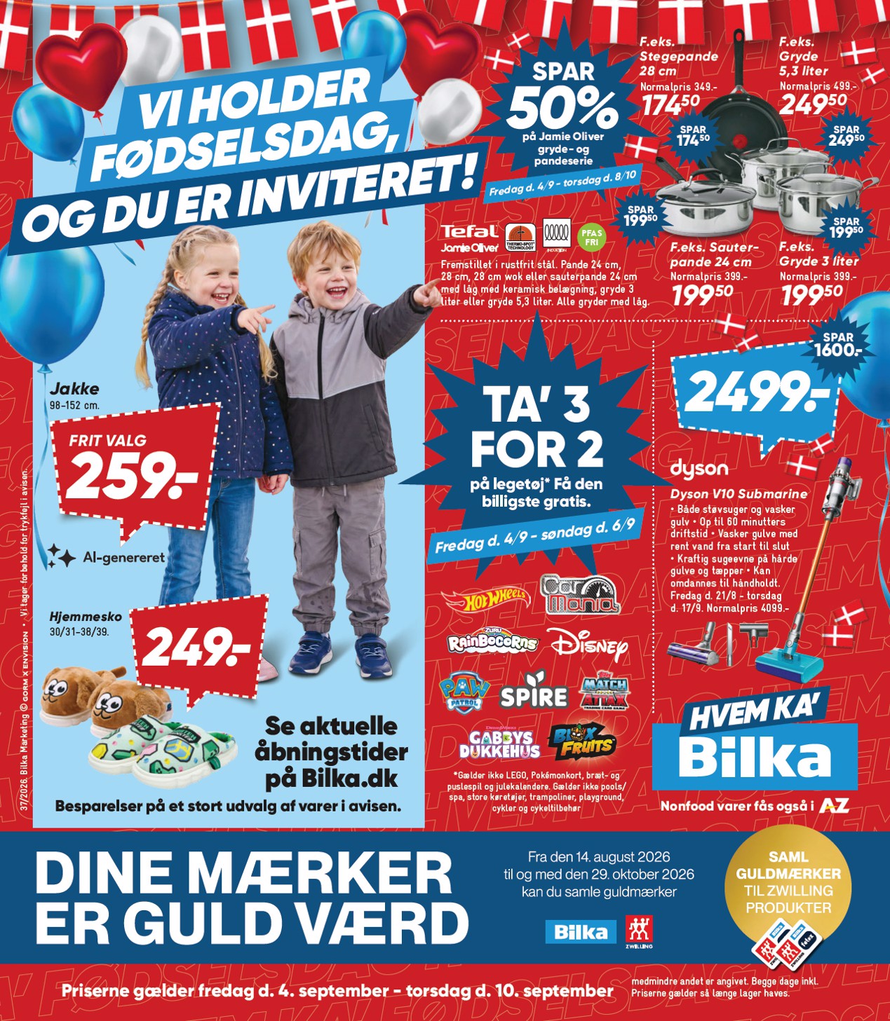 bilka - Bilka - Nonfood tilbudsavis for næste uge fra fredag, 04.09.2026 til torsdag, 10.09.2026